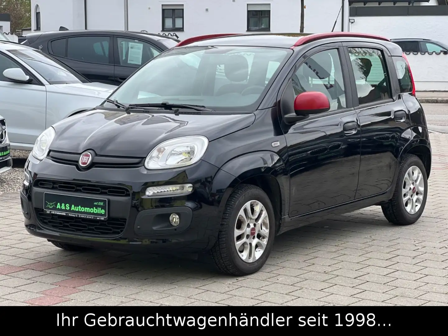 Fiat Panda 1.2 MYSTYLE *ALU/KLIMA/TÜV NEU/8-FACH* Schwarz - 2