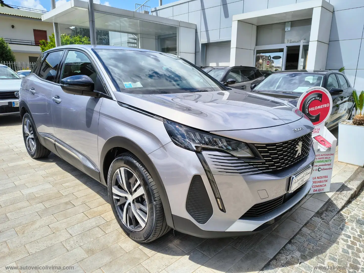 Peugeot 3008 BlueHDi 130 S&S EAT8 Allure Pack Grigio - 1