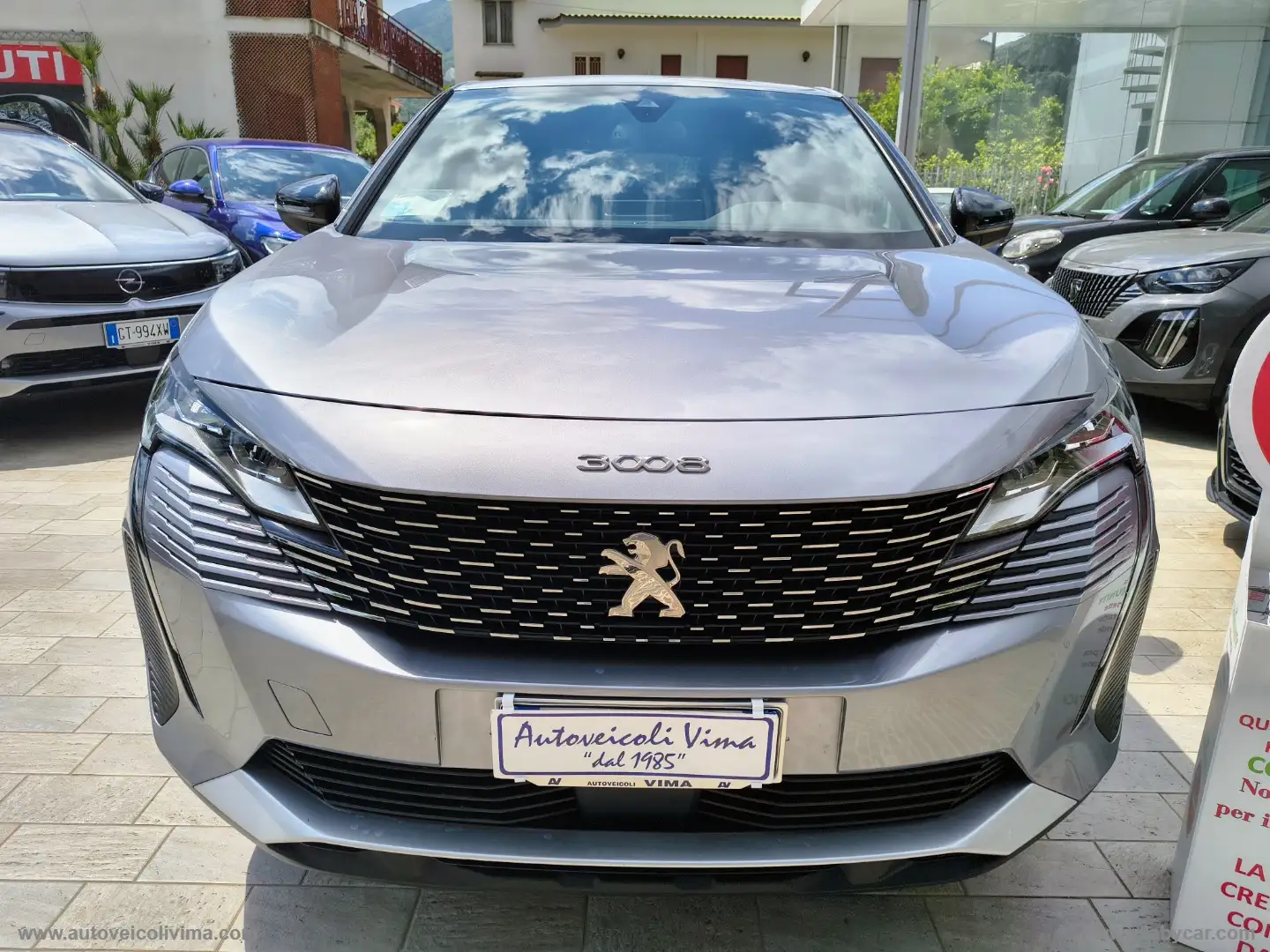 Peugeot 3008 BlueHDi 130 S&S EAT8 Allure Pack Grigio - 2