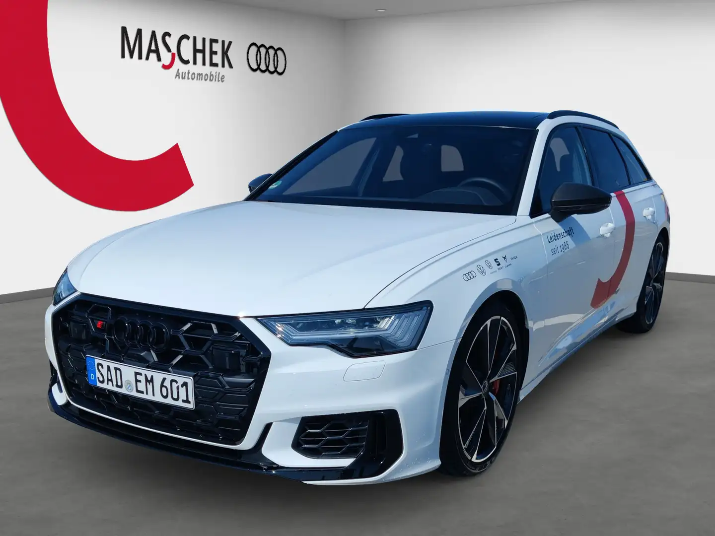 Audi S6 Avant TDI Allradlenk Matrix Pano B&O BlackEd Weiß - 2