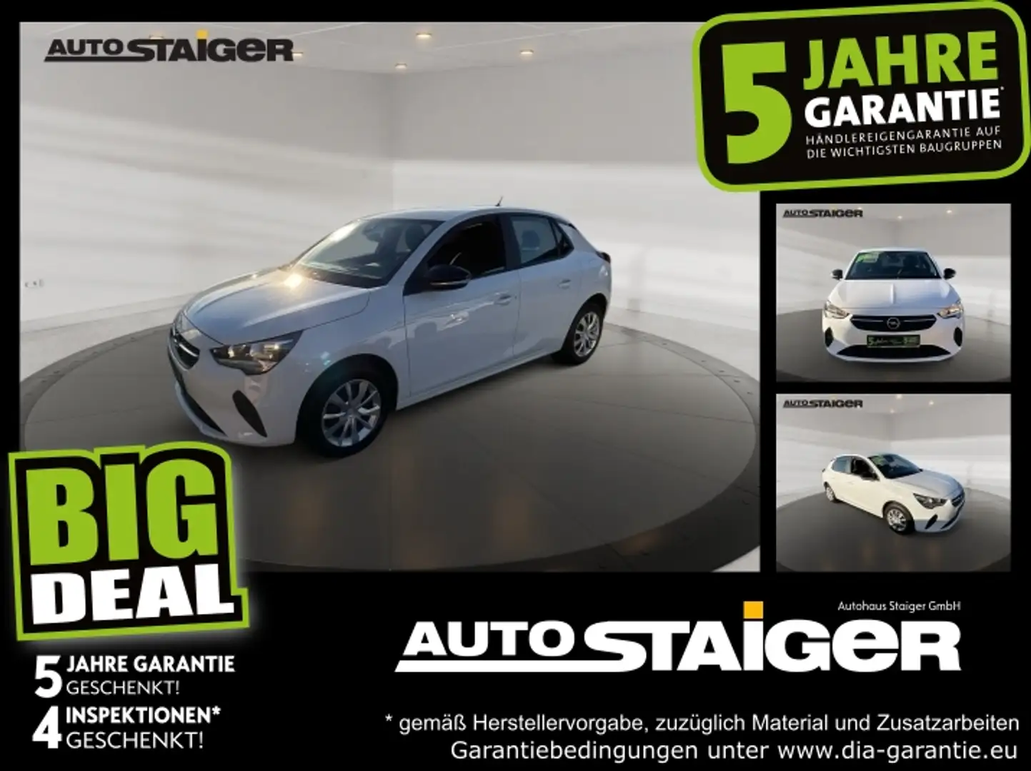 Opel Corsa Edition Kamera Navi, Winterpaket, PDC,... Blanc - 1