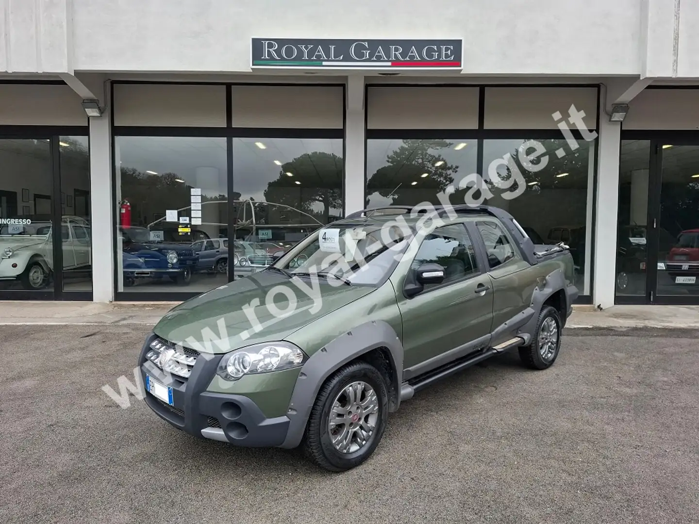 Fiat Strada 1.3 MJT 95 cv Double Cab 4 posti Adventure (ELD) Grün - 1