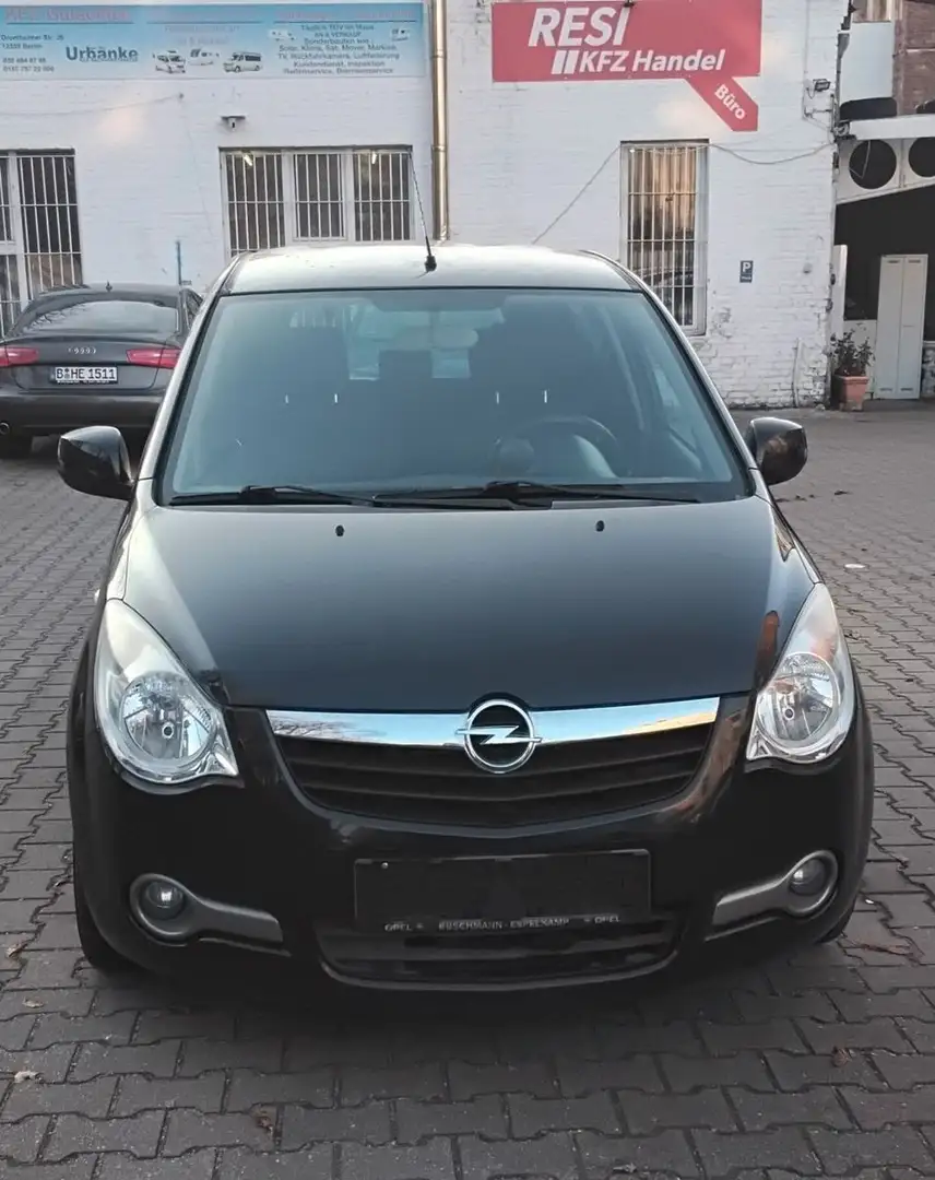 Opel Agila 1.2 Edition  Erste Hand Schwarz - 2