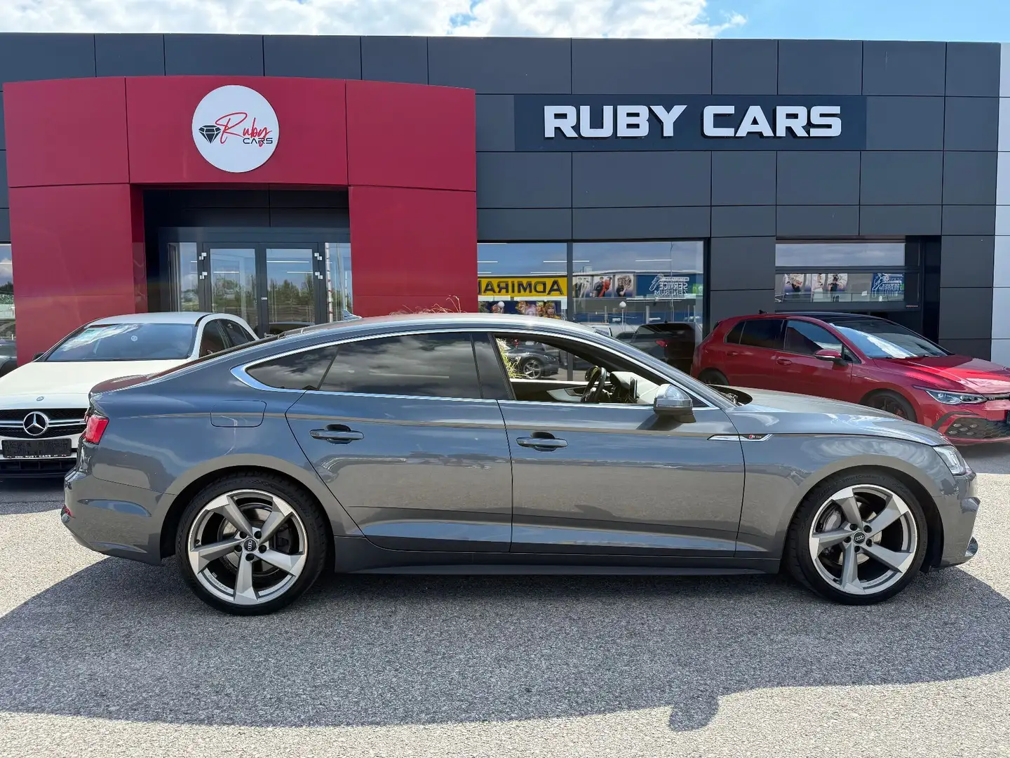 Audi A5 SB quattro sport S line Argent - 2