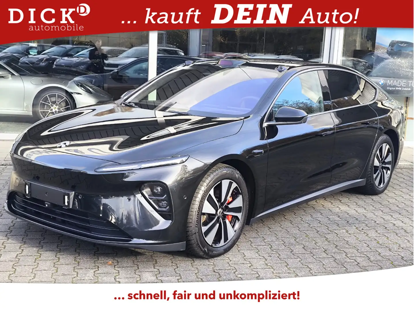 NIO ET7 75 kWh >WERKSGAR+BATTERIE INKL+PANO+LED+360+ Schwarz - 1