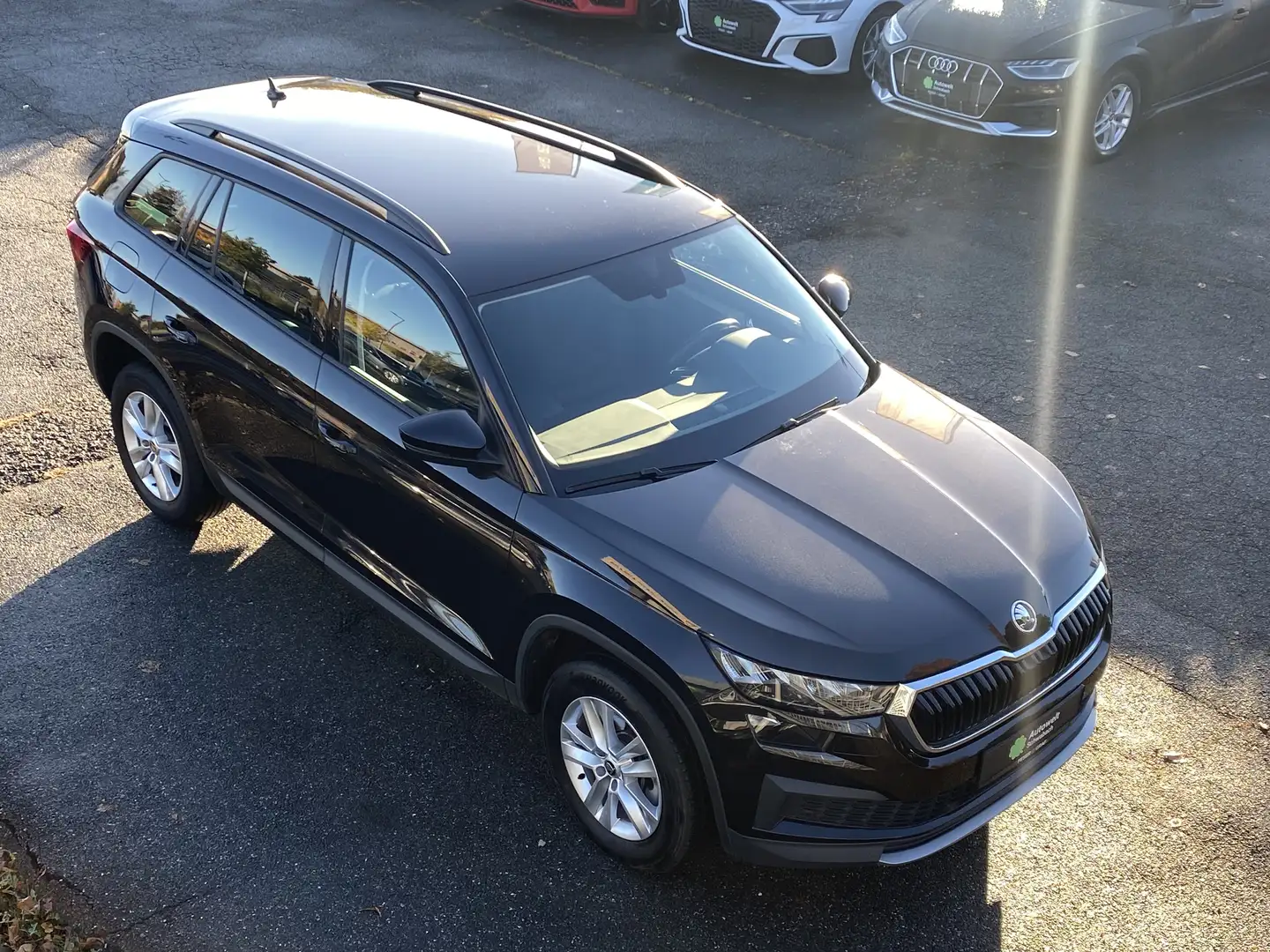 Skoda Kodiaq Ambition 2.0 TDI DSG LED AHK REAR VIEW Noir - 1