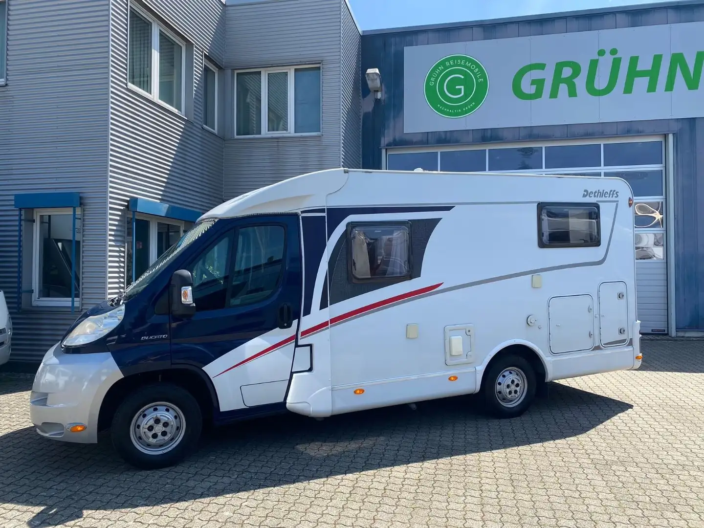 Dethleffs Globebus T 11 /Markise /2xSolar /2.Hand /Kamera Blau - 1