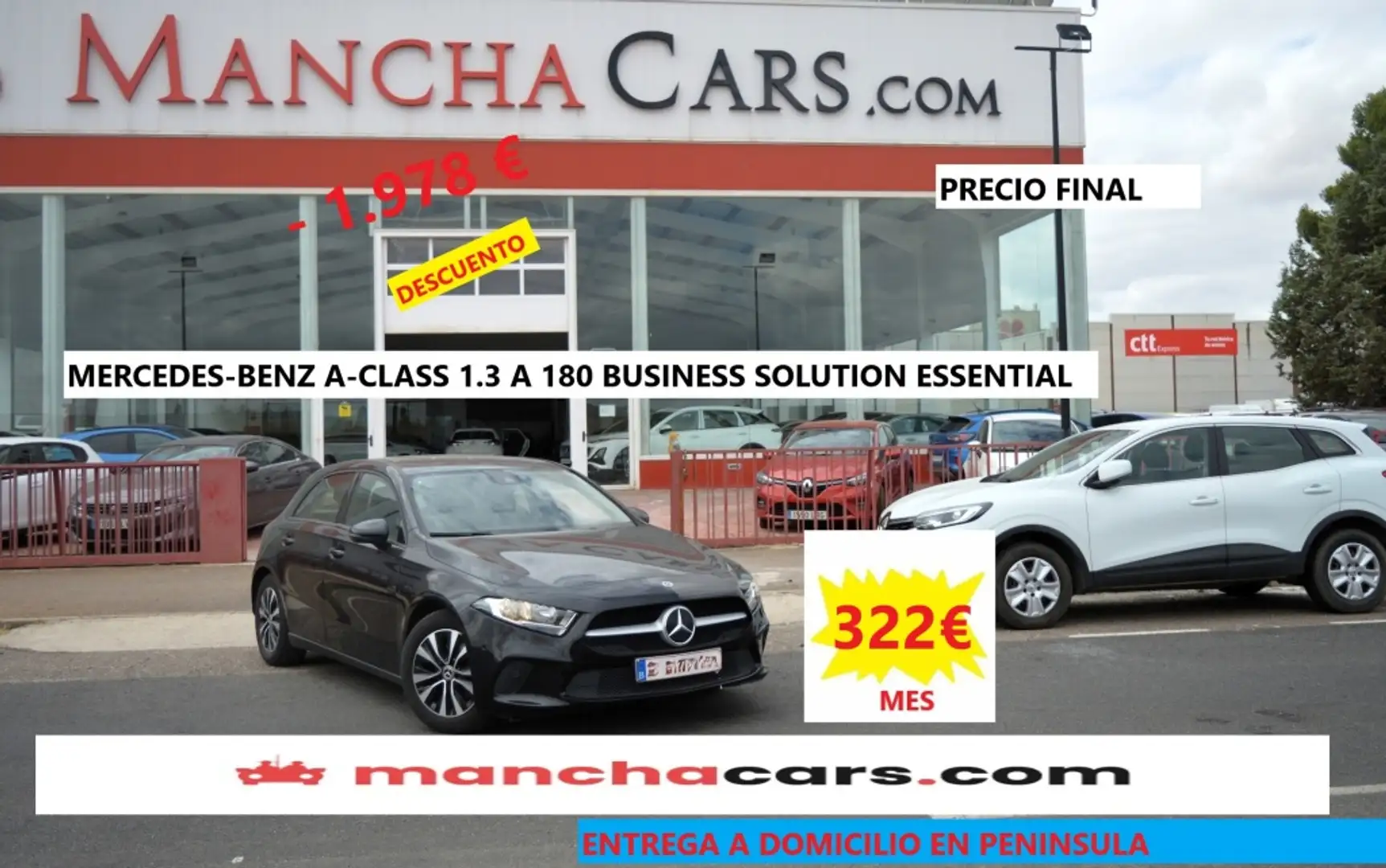 Mercedes-Benz A 180 Negro - 1