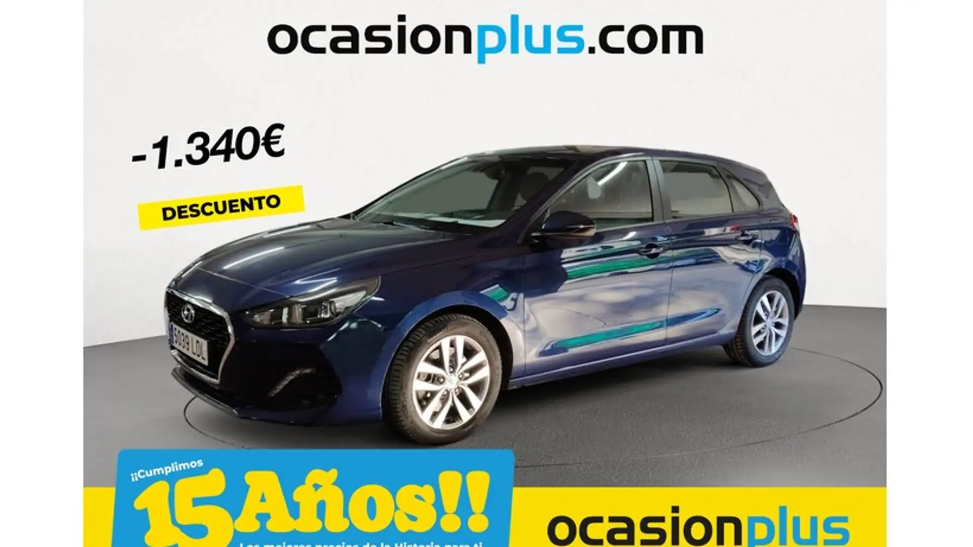 Hyundai i30 1.0 TGDI Klass 120 Azul - 1