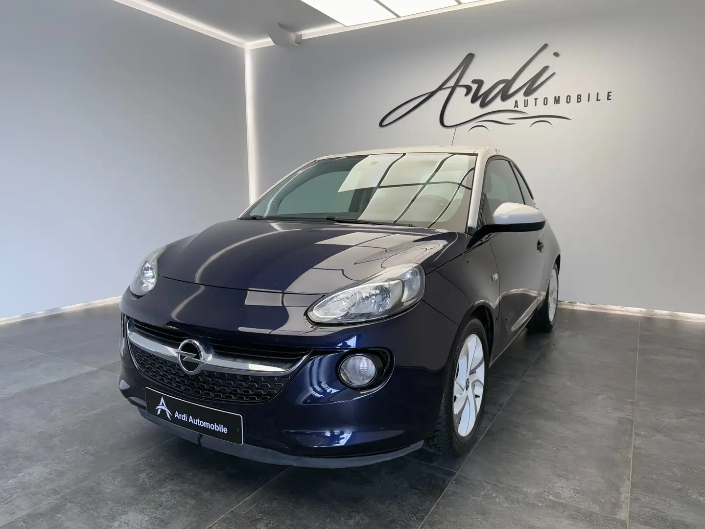 Opel Adam 1.2i*AIRCO*CRUISE*BLUETOOTH*1ER PROP*GARANTIE* Bleu - 1