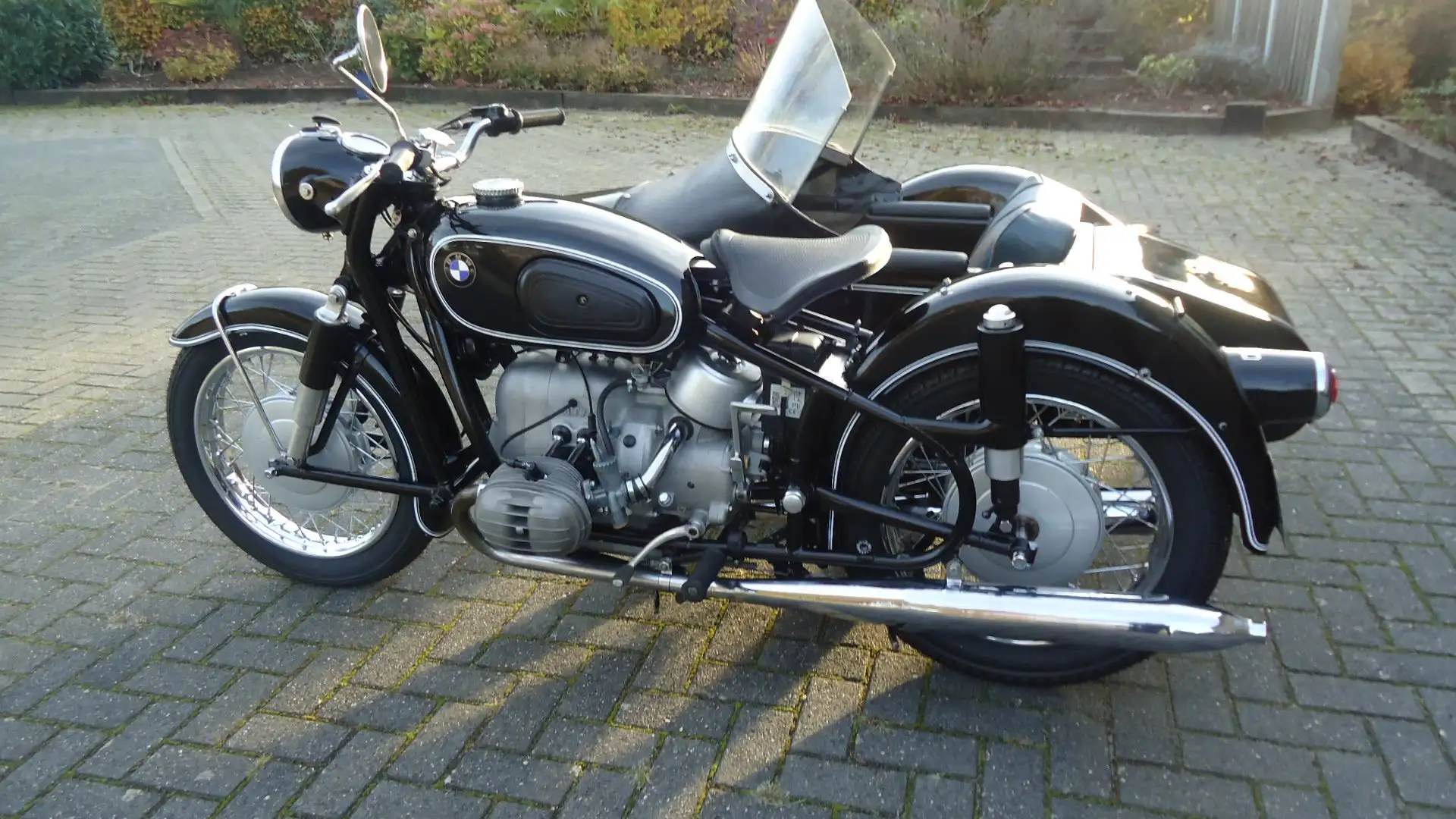 BMW R 50 Met zijspan Noir - 1