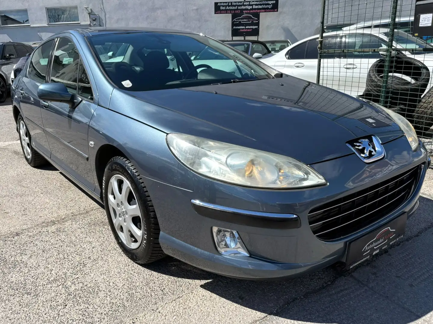Peugeot 407 Premium 2,0 HDI 136PS mit PICKERL 09/26 Parkhilfe Grau - 1