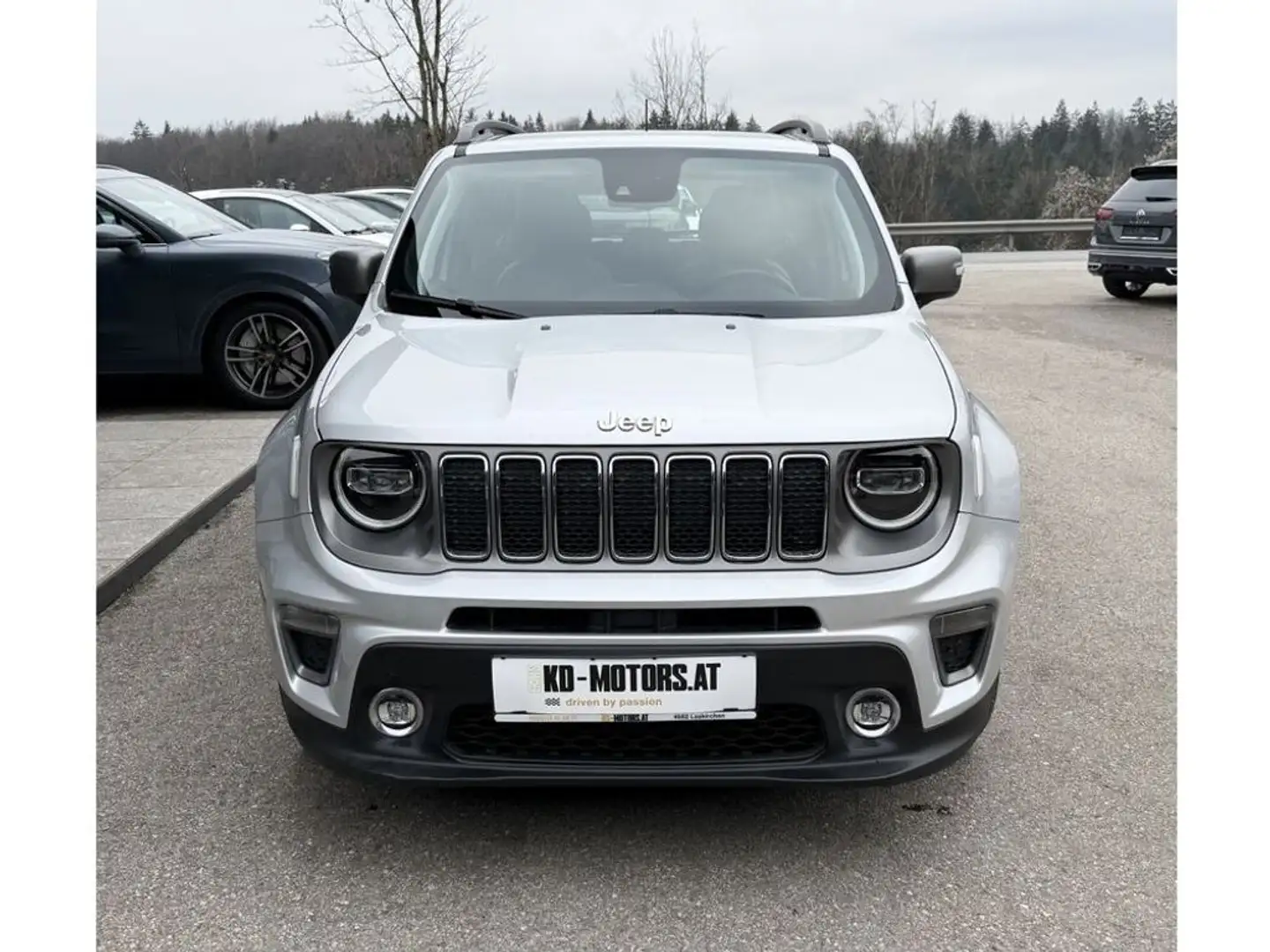 Jeep Renegade 1,3  Limited Aut. *AHK*ACC*Leder*Pano*RFK Grau - 2