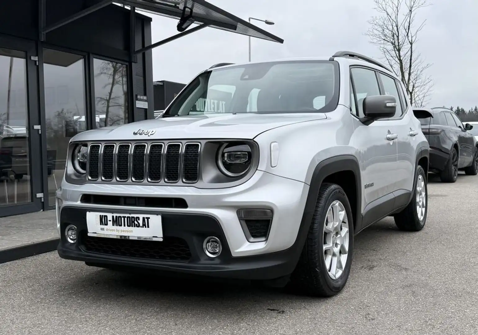 Jeep Renegade 1,3  Limited Aut. *AHK*ACC*Leder*Pano*RFK Grau - 1