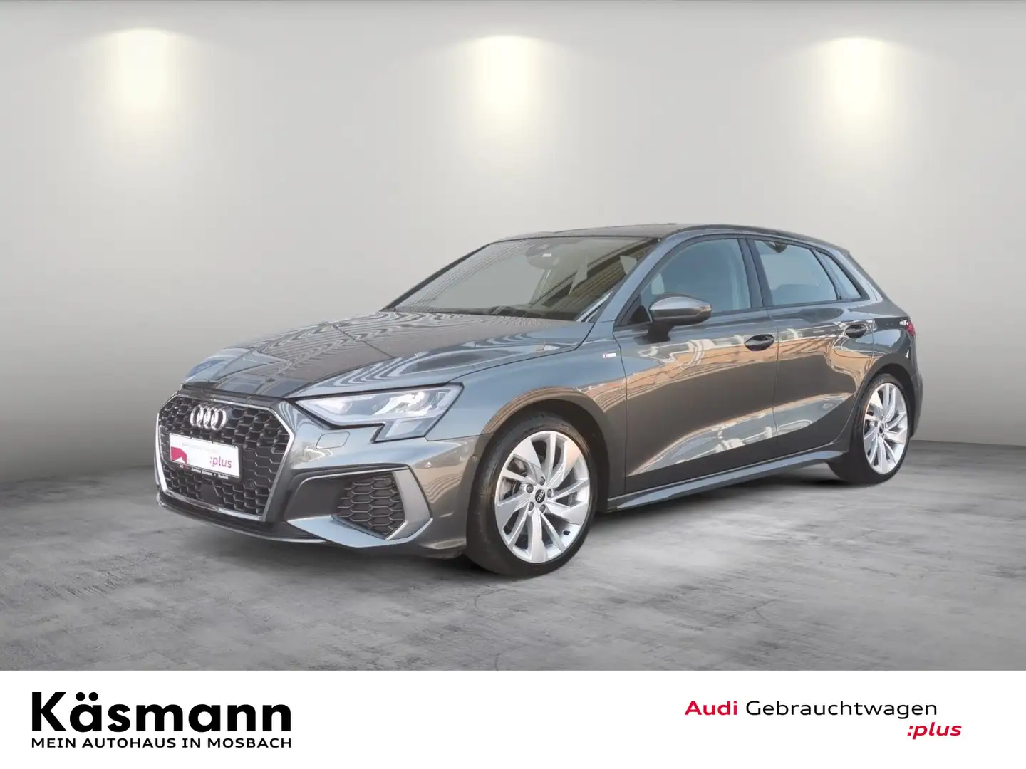 Audi A3 S line 35TDI NAV PANO SHZ GRA PDC Grau - 2