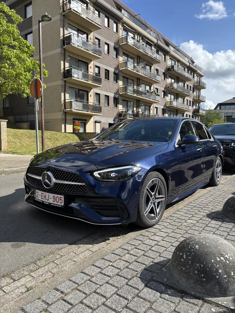 Mercedes-Benz C 180 PACK AMG hybride FULL Bleu - 1