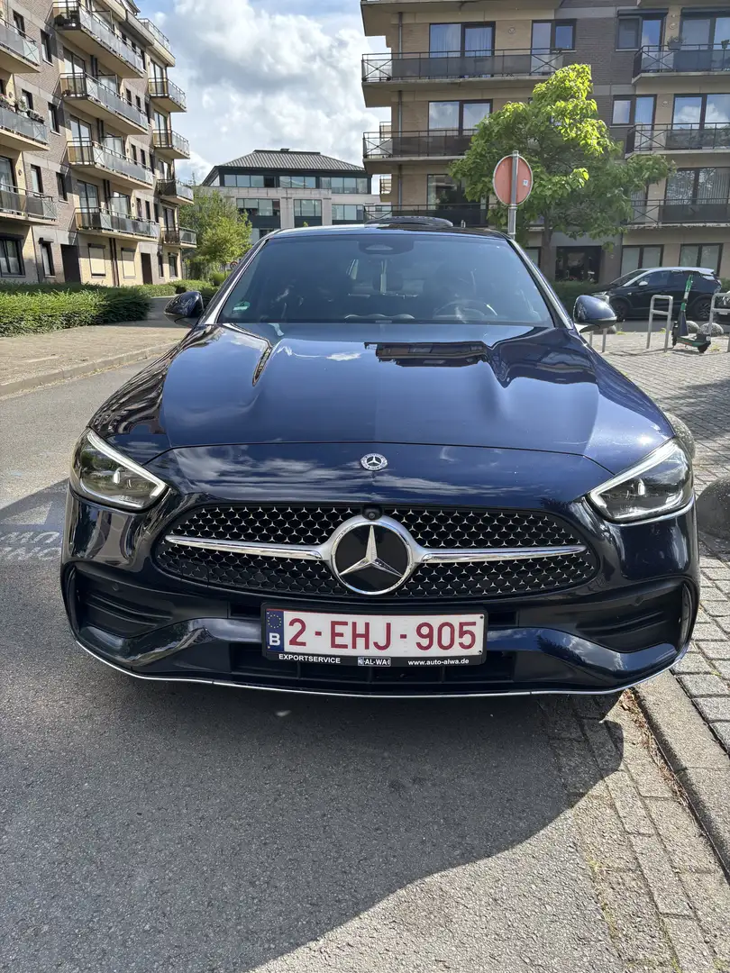 Mercedes-Benz C 180 PACK AMG hybride FULL Bleu - 2