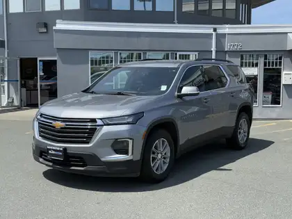 Gray 2023 Chevrolet Traverse LT Cloth AWD SUV / Crossover Four-Wheel Drive 9-Speed Automatic