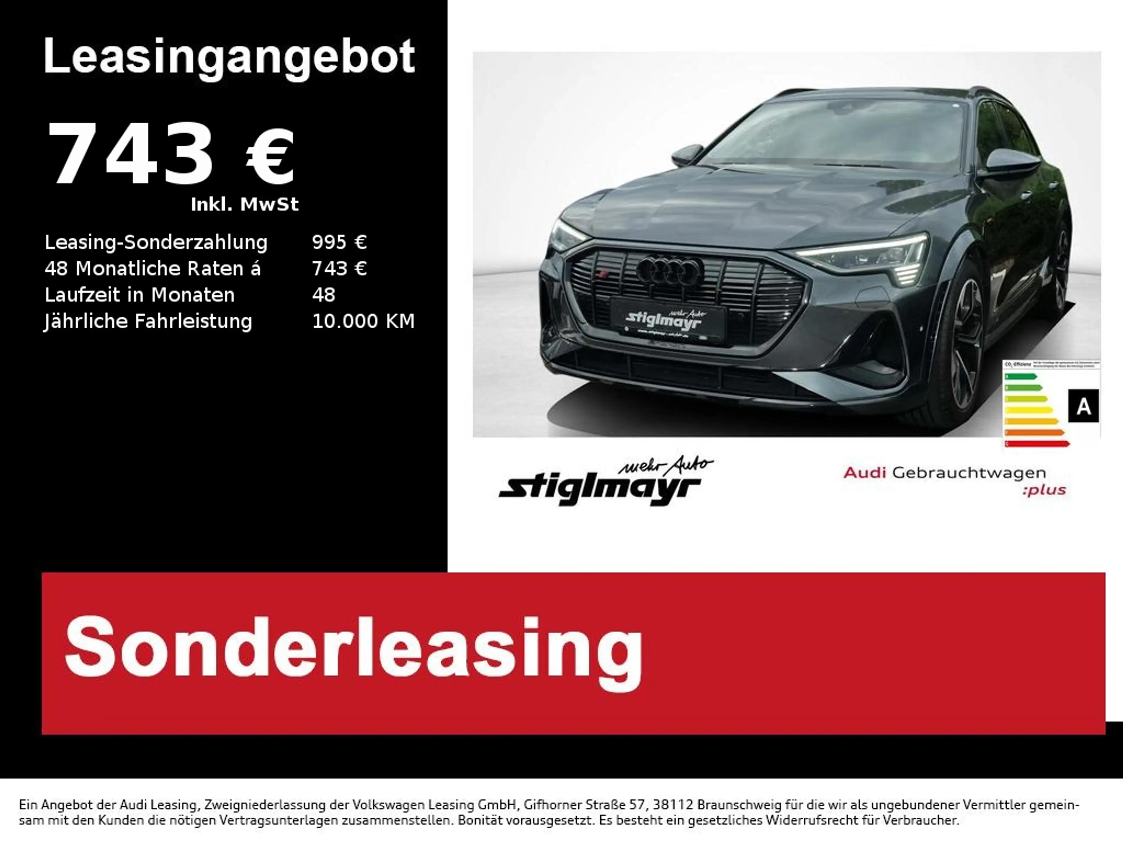Audi e-tron S quattro ACC+B&O+Head-Up+MATRIX+ALU-21´