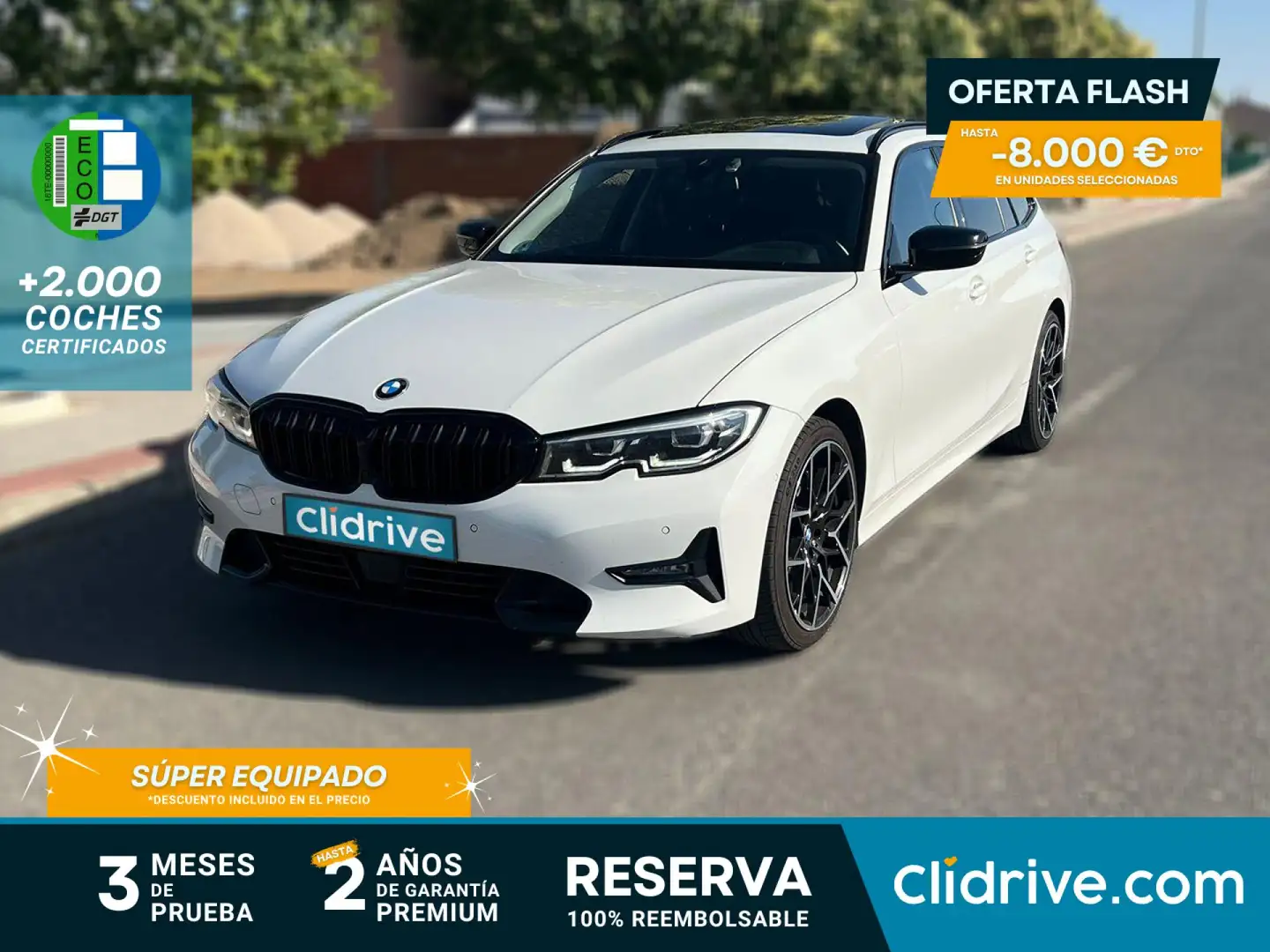 BMW 320 320dA Blanco - 1