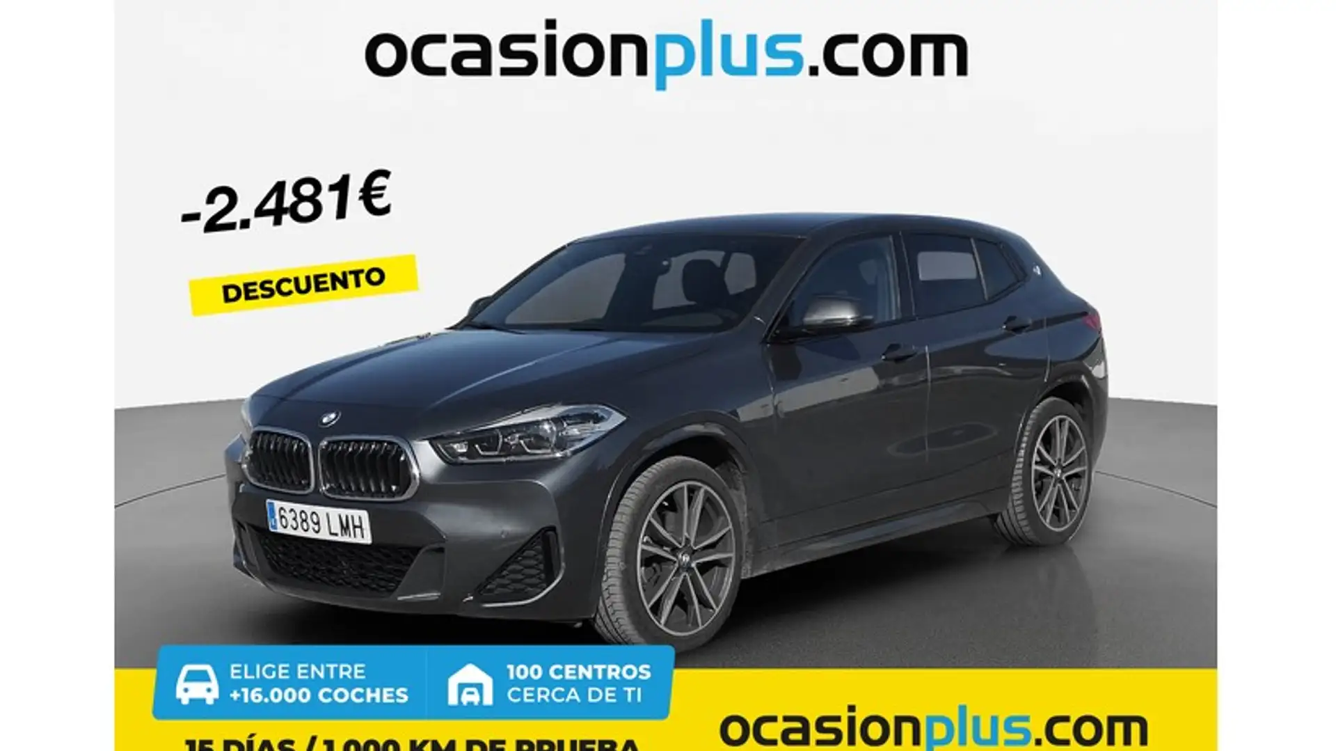 BMW X2 sDrive 18dA Business Gris - 1