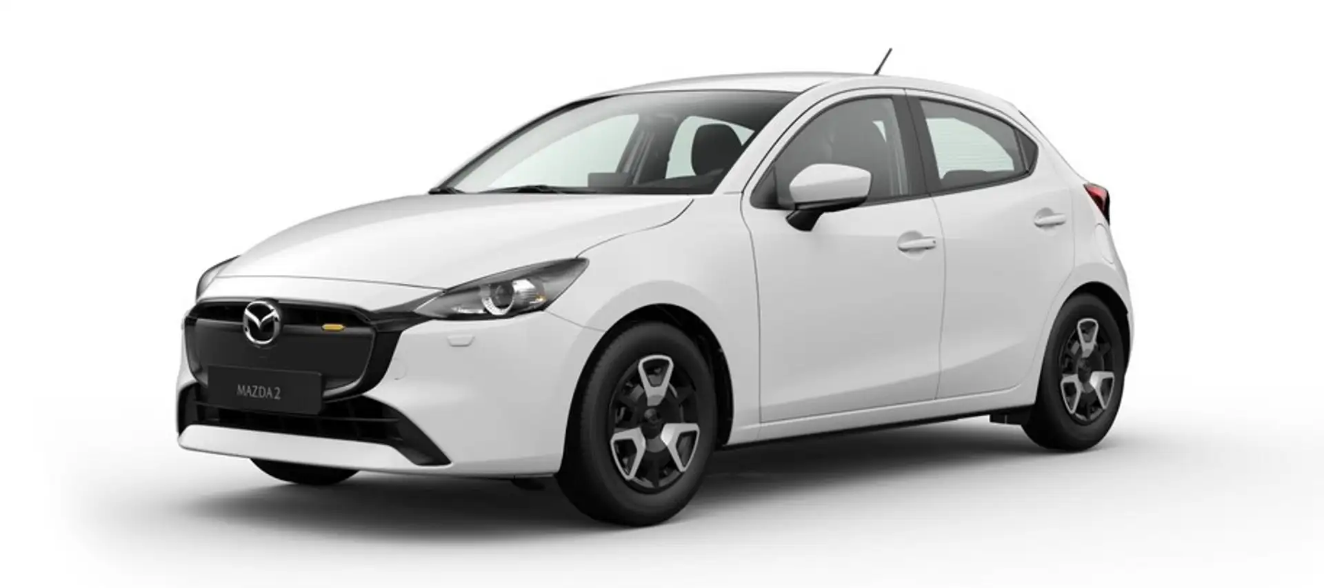 Mazda 2 Center-Line Weiß - 1