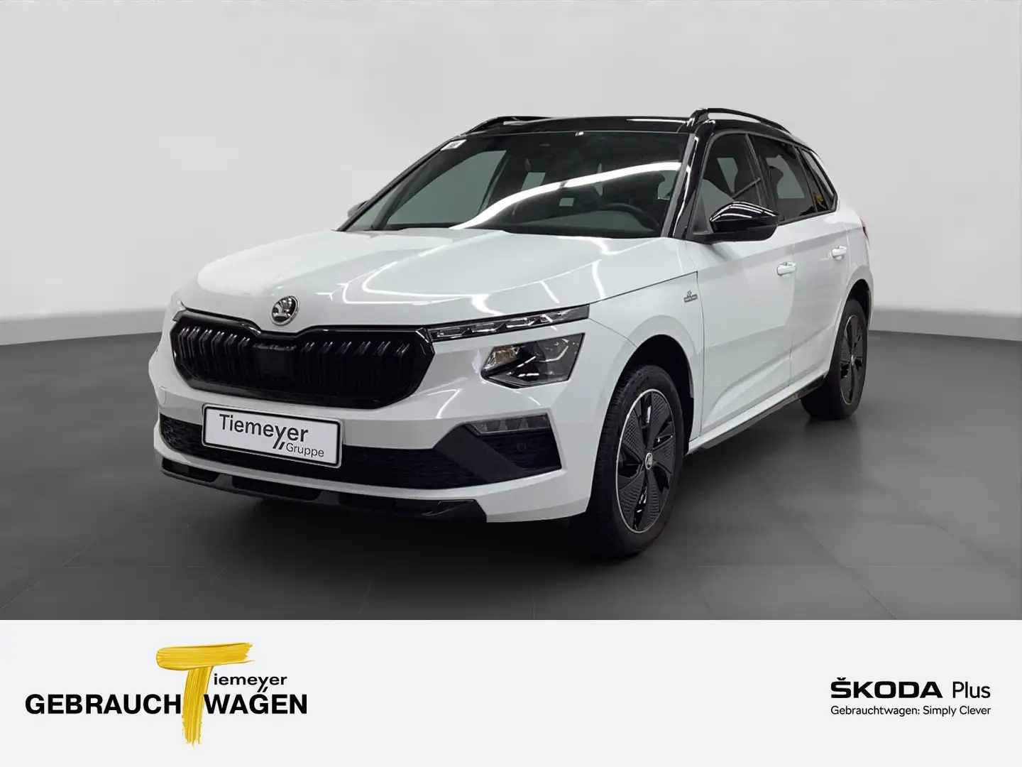 Skoda Kamiq 1.0 TSI DSG MONTE CARLO PANO NAVI KAMERA A Weiß - 1