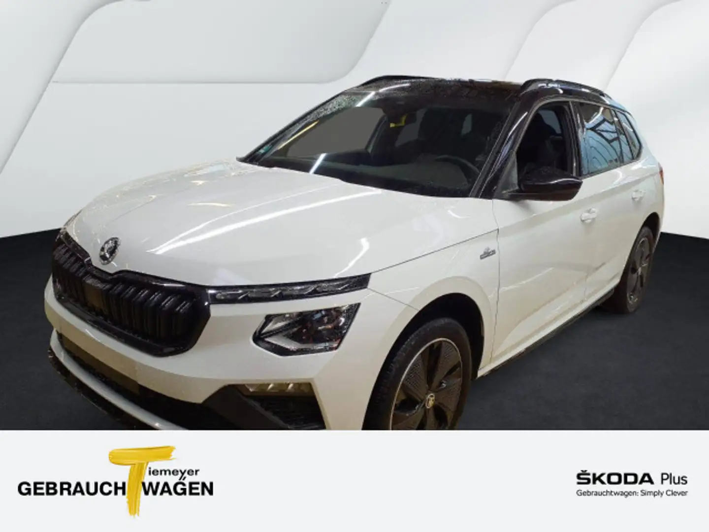 Skoda Kamiq 1.0 TSI DSG MONTE CARLO PANO NAVI KAMERA A Weiß - 1