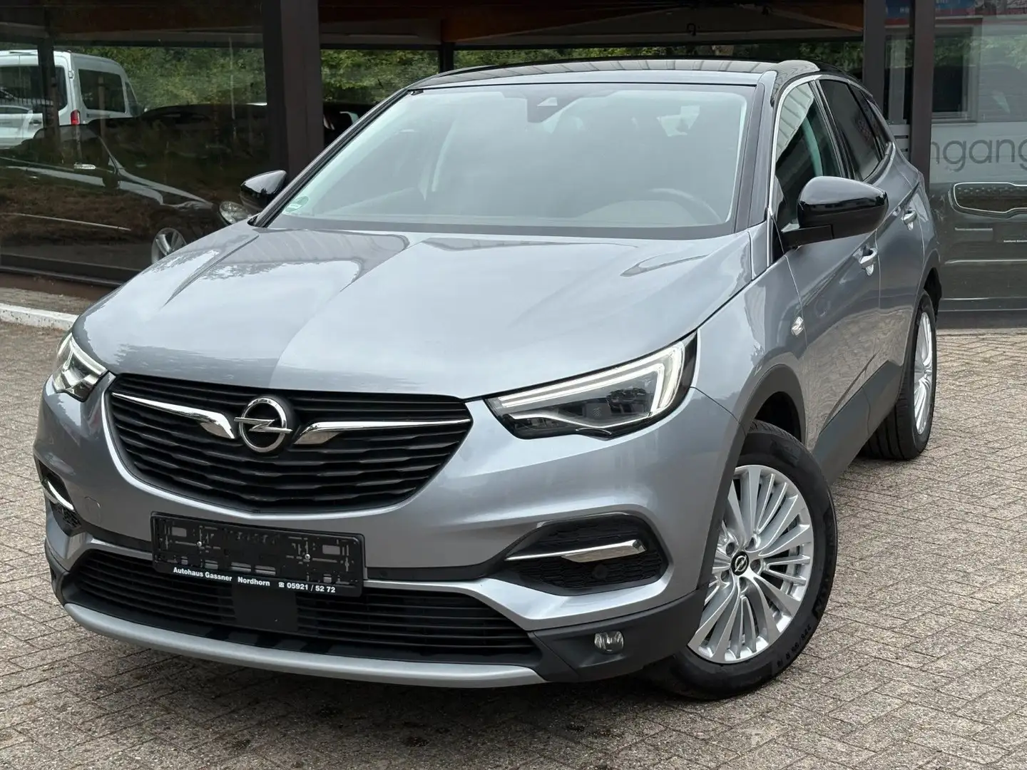 Opel Grandland X Innovation *LED*TEILLEDER*AHK* Gris - 1