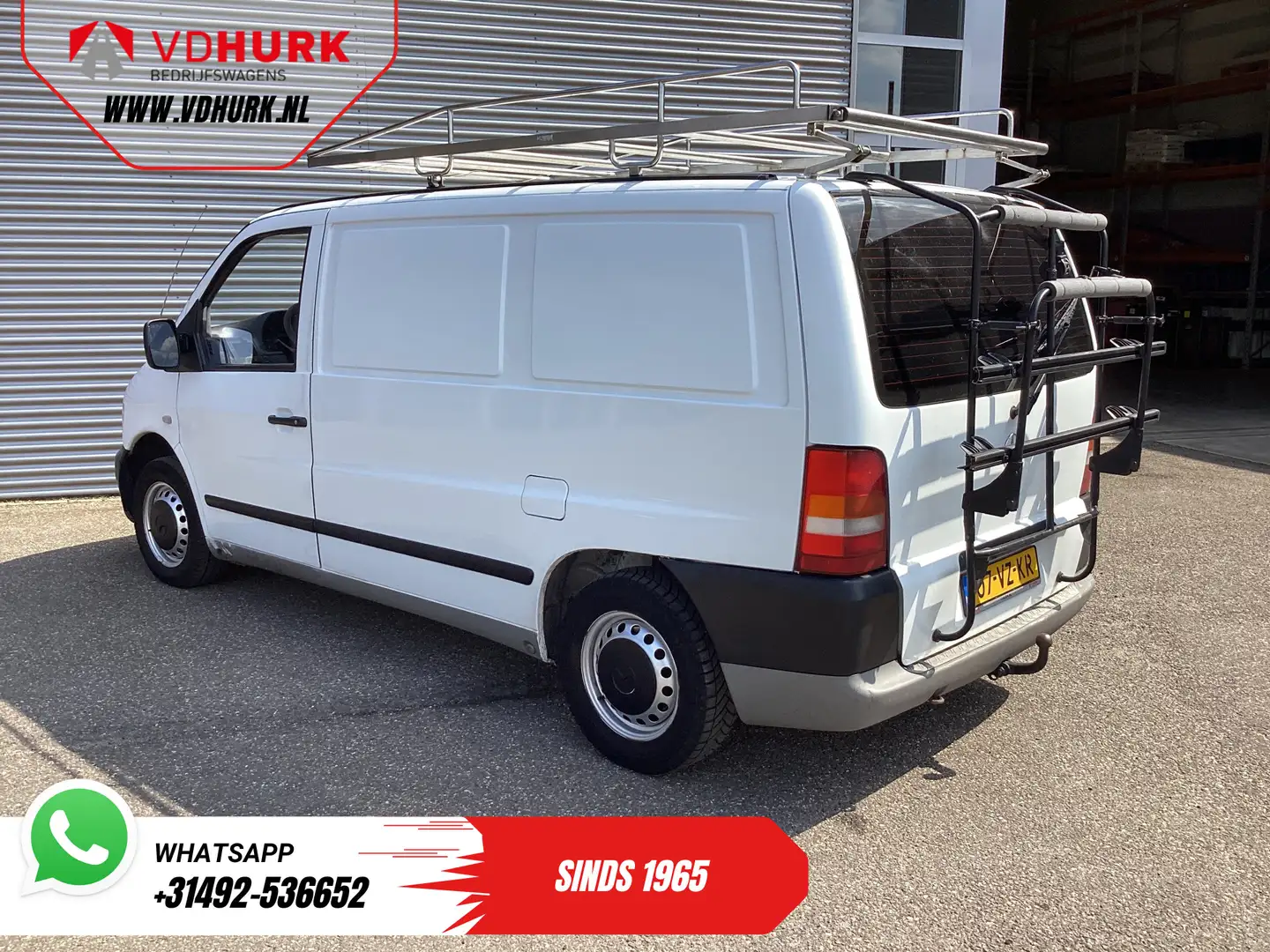 Mercedes-Benz Vito 108 CDI EXPORT ONLY ENGINE DEFECT NL Auto/ Trekhaa Blanc - 2