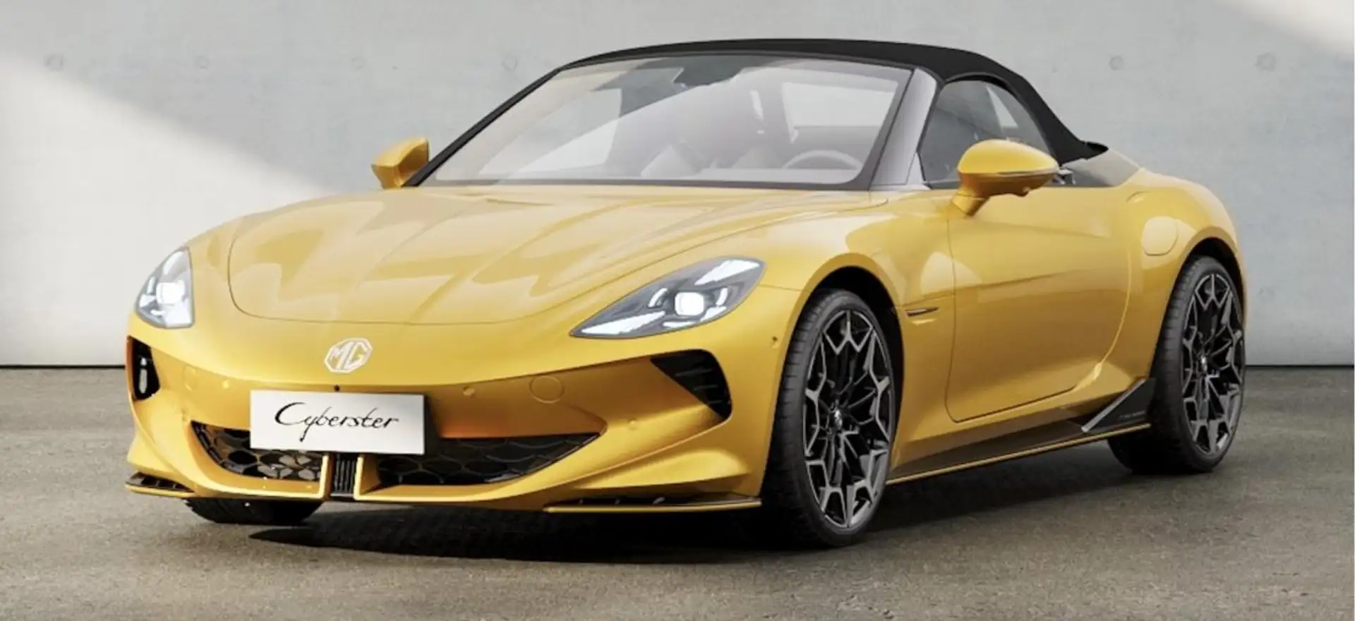 MG Cyberster ❗️Cabrio🔥Sonderleasing 🔥Deutschlandweite Anliefe Gelb - 2