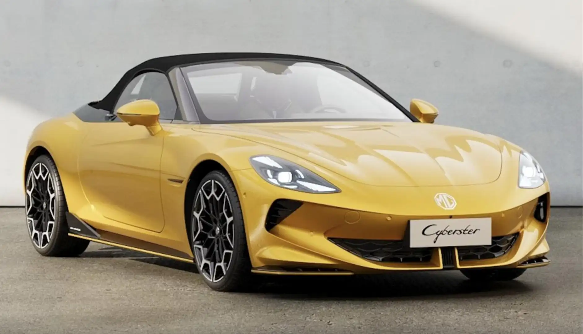 MG Cyberster ❗️Cabrio🔥Sonderleasing 🔥Deutschlandweite Anliefe Gelb - 1