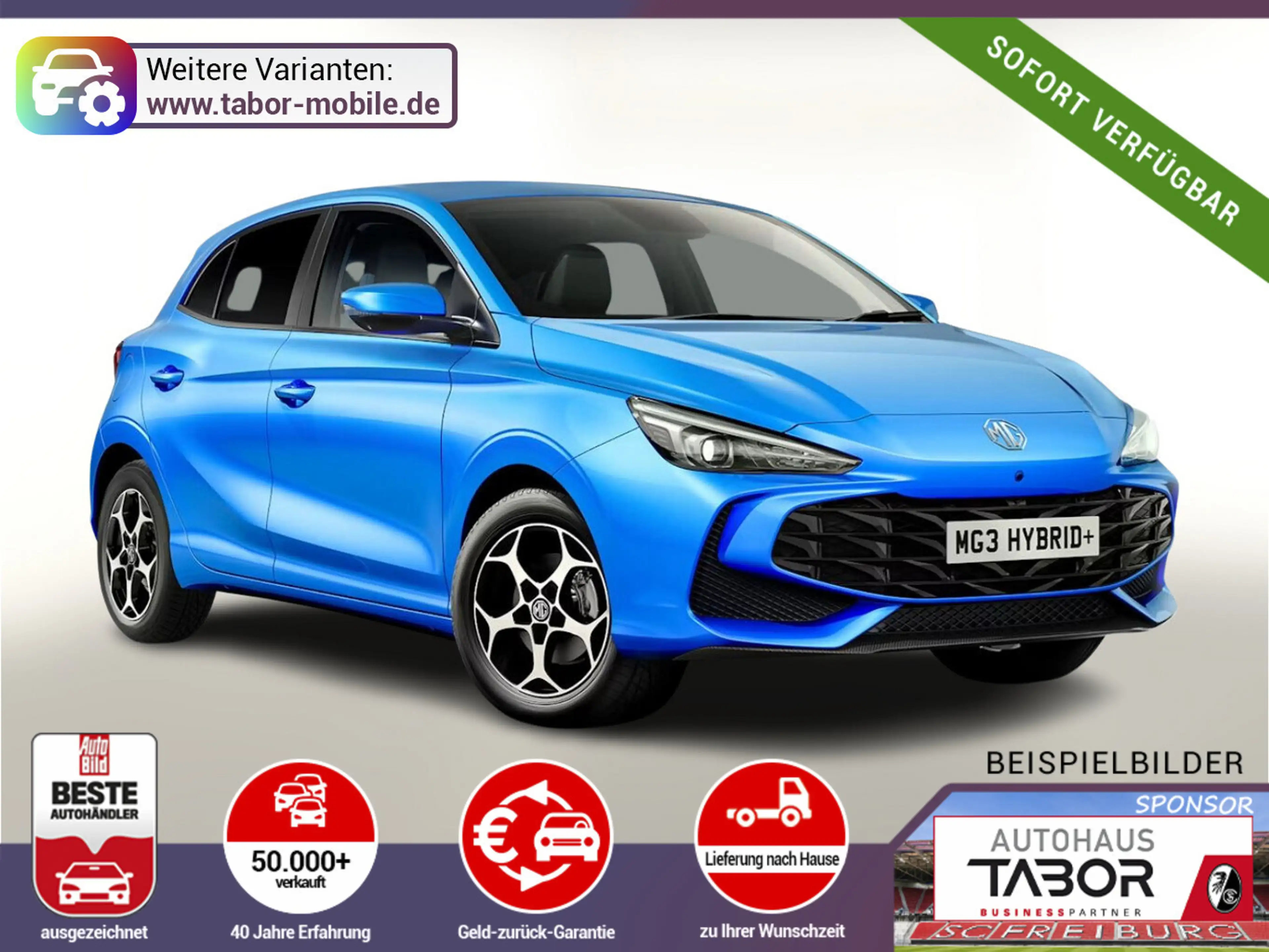 MG MG3 HEV+  Luxury ACC LED 360Kam SHZ TotW UVP-28%*
