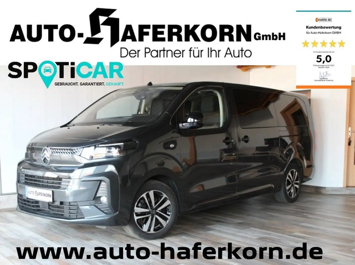 Citroen Spacetourer 2.0 BlueHDi 180 XL Business EAT8*LED Grey - 1