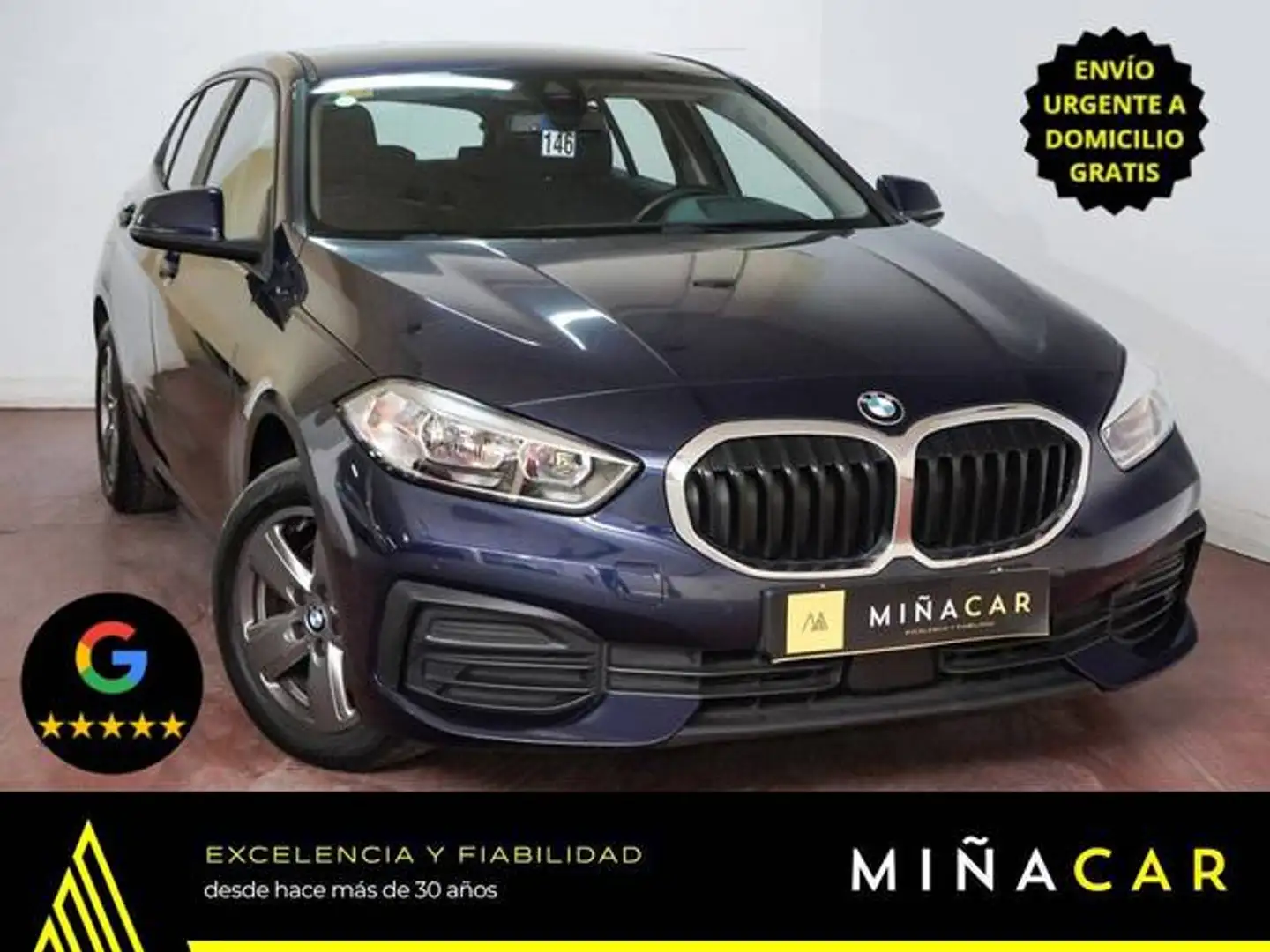 BMW 116 116d Azul - 1