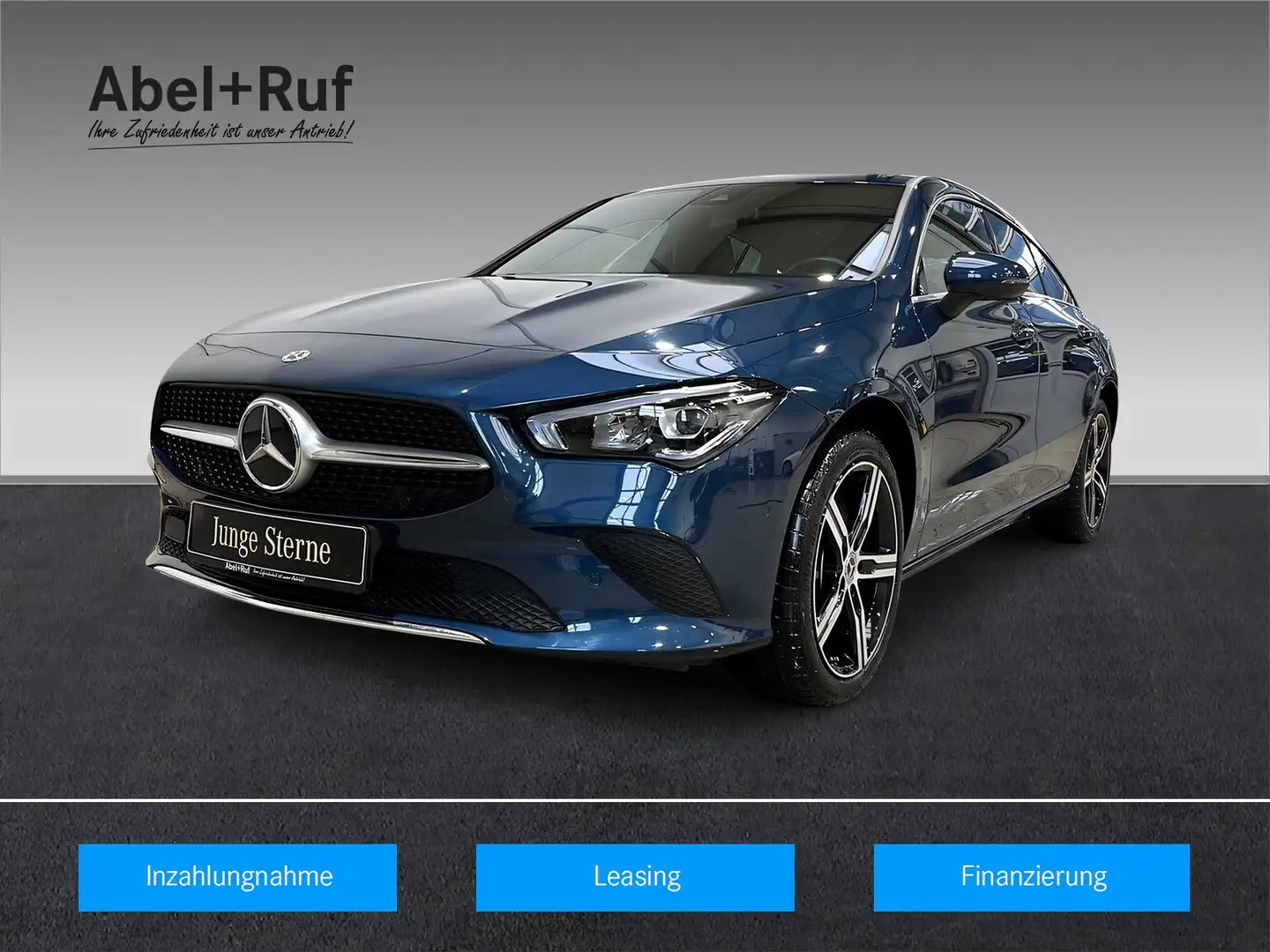 Mercedes-Benz CLA 250 e SB PROGRESSIVE+LED+Kamera+CarPlay+DAB Blau - 1