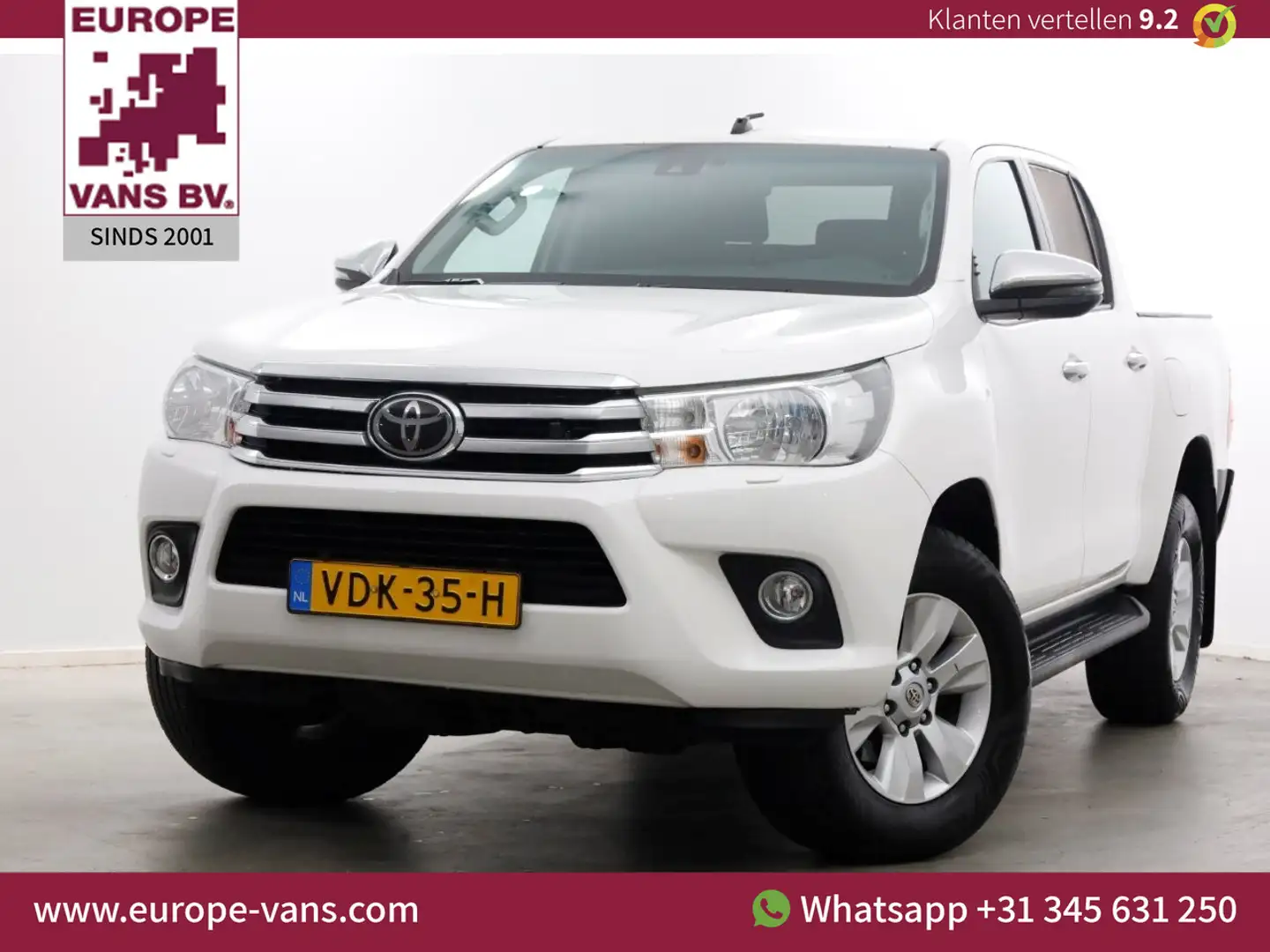 Toyota Hilux 2.4 D-4D-F 150pk E6 4WD 4x4 Automaat Double Cab Ai Blanc - 1