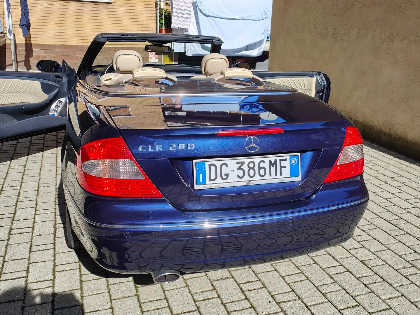 Mercedes-Benz CLK 280 CLK Cabriolet - A209 Cabrio V6 Avantgarde Modrá - 2