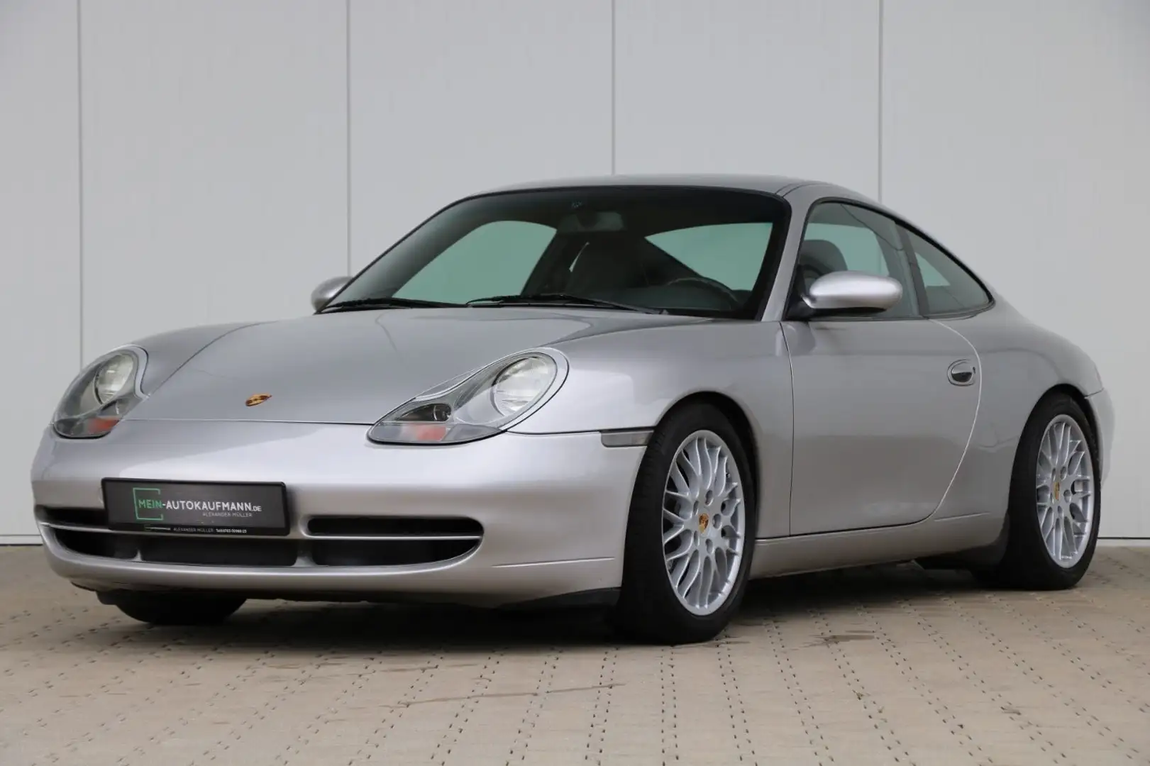 Porsche 996 911 Carrera 2 Coupé *6-GANG*TURBOSITZE*SD* Silver - 1