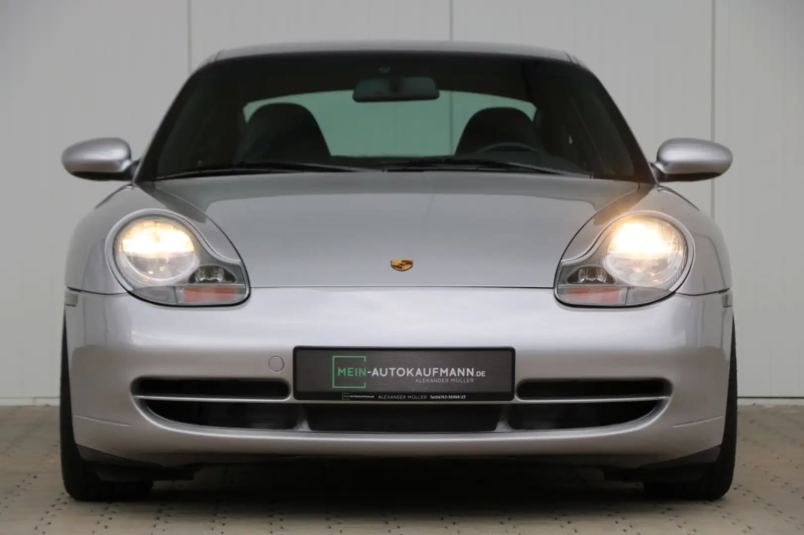 Porsche 996 911 Carrera 2 Coupé *6-GANG*TURBOSITZE*SD* Silver - 2