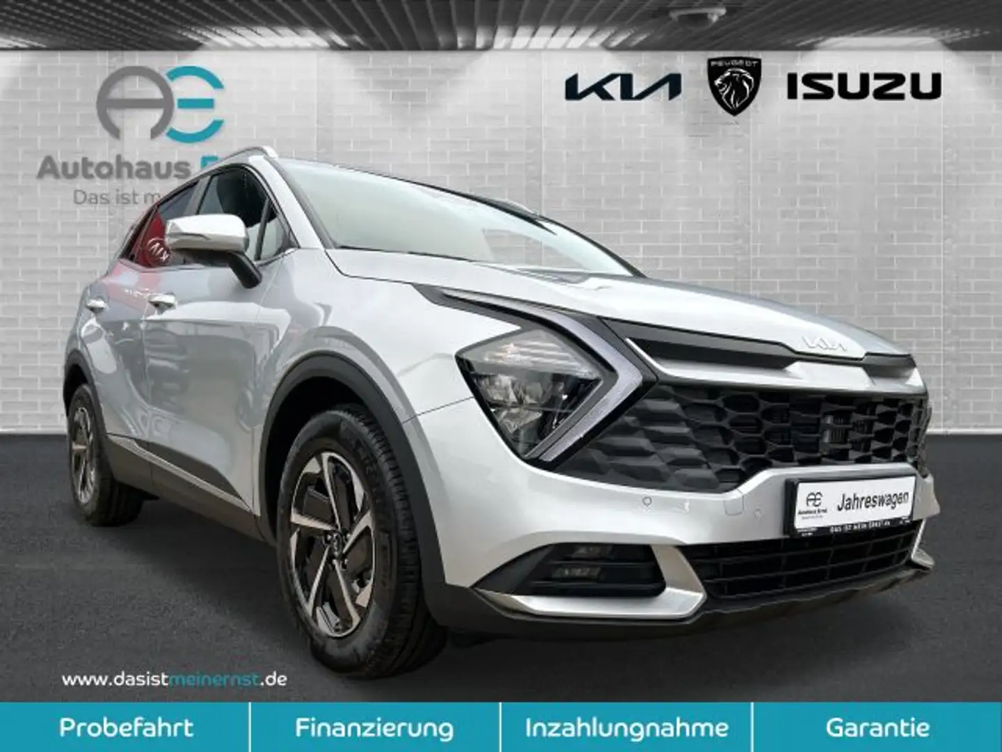 Kia Sportage 1.6 T-GDI 2WD Eco-Dynamics+ (48V M-H) Vision Silber - 1