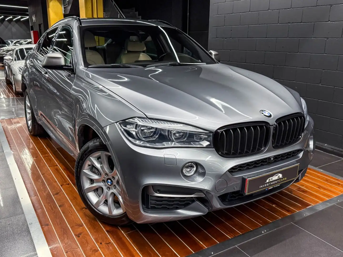 BMW X6 xDrive M50dA Gris - 1