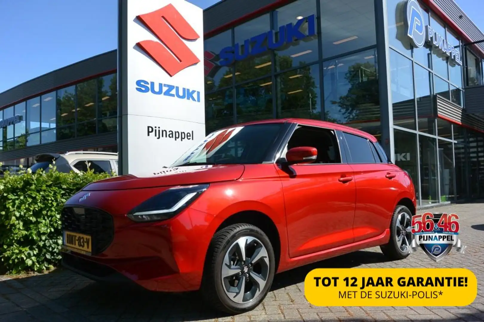 Suzuki Swift 1.2 Style AllGrip (4x4) 5-deurs Smart Hybrid Navig Red - 1
