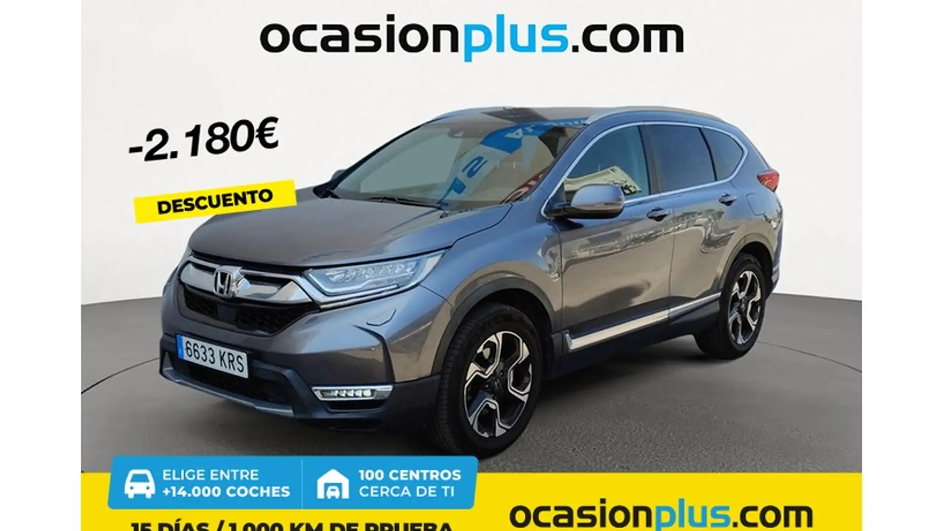 Honda CR-V 1.5 VTEC Lifestyle 4x4 CVT 193 Gris - 1