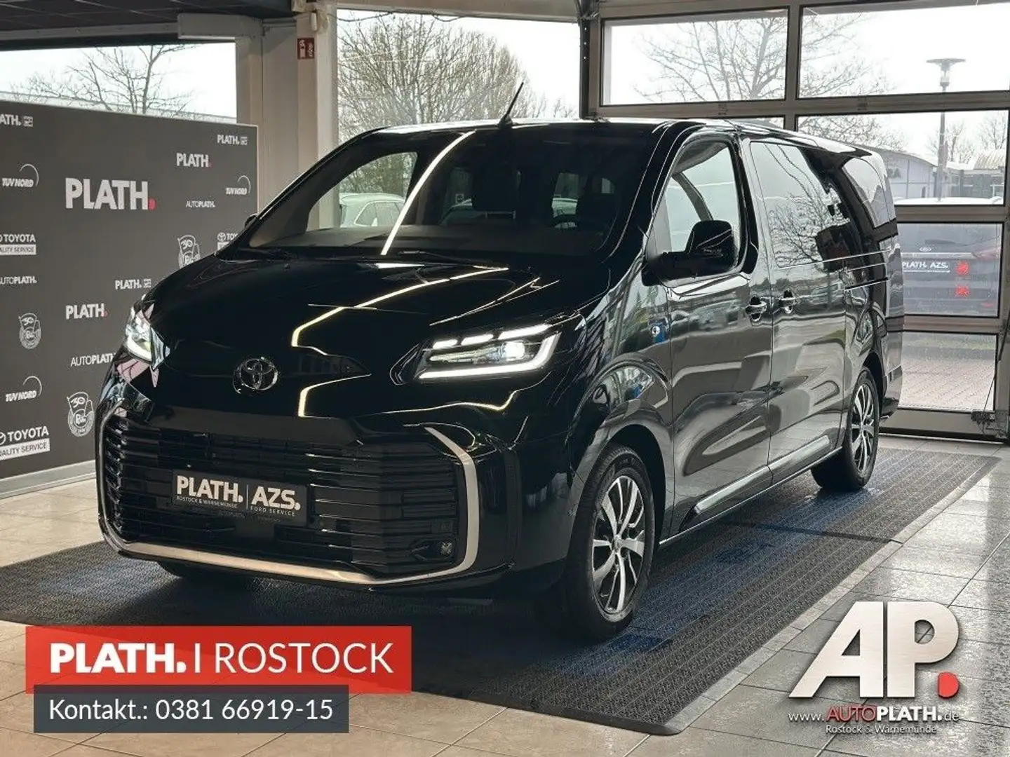 Toyota Proace Verso 2,0-l-D-4D L2 Lounge *SOFORT* Zwart - 1