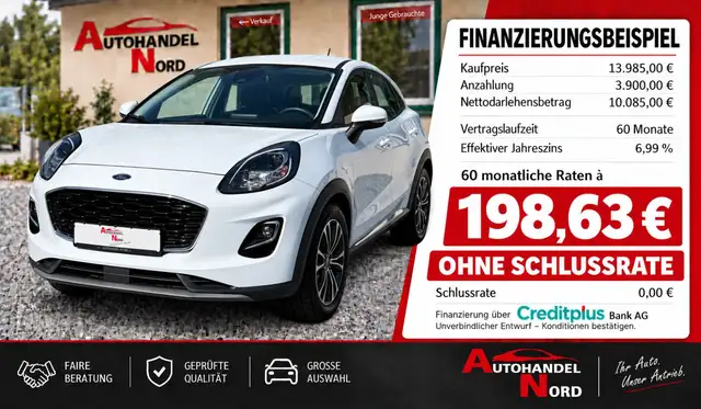 Ford Puma Titanium PDC Carplay Android AHK Tüv 02/28