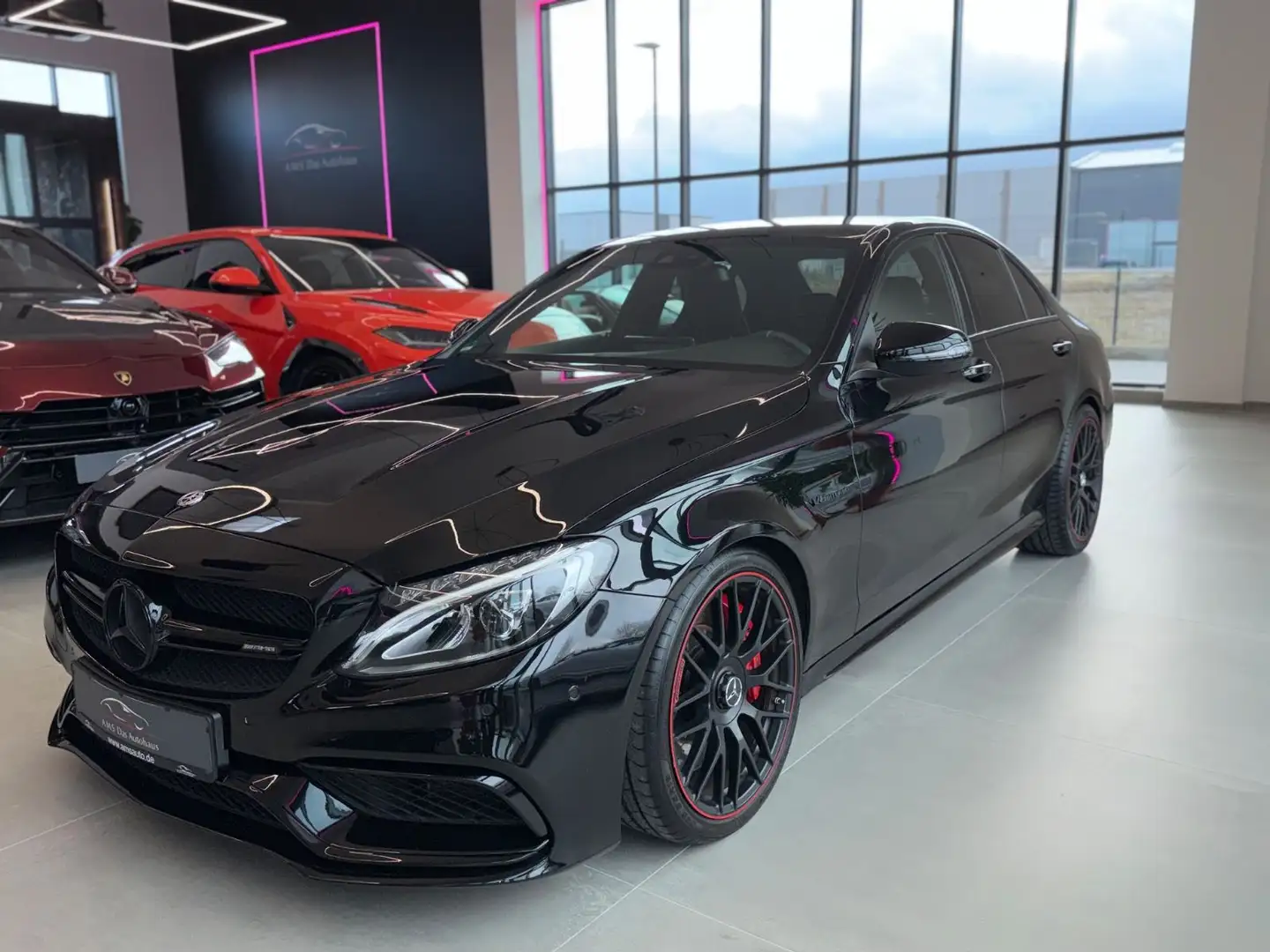 Mercedes-Benz C 63 AMG Lim. Night Pak LED Burmester Noir - 2