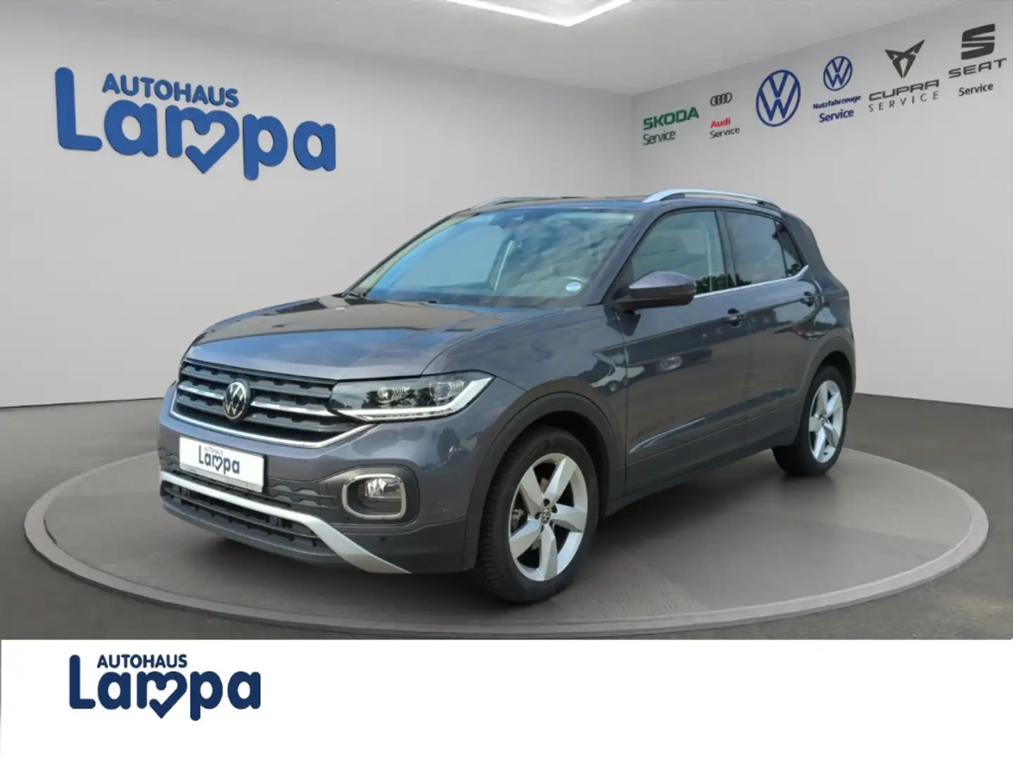 Volkswagen T-Cross Style 1.5 TSI DSG Navi, RFK, ACC, Blind Spot Gris - 1
