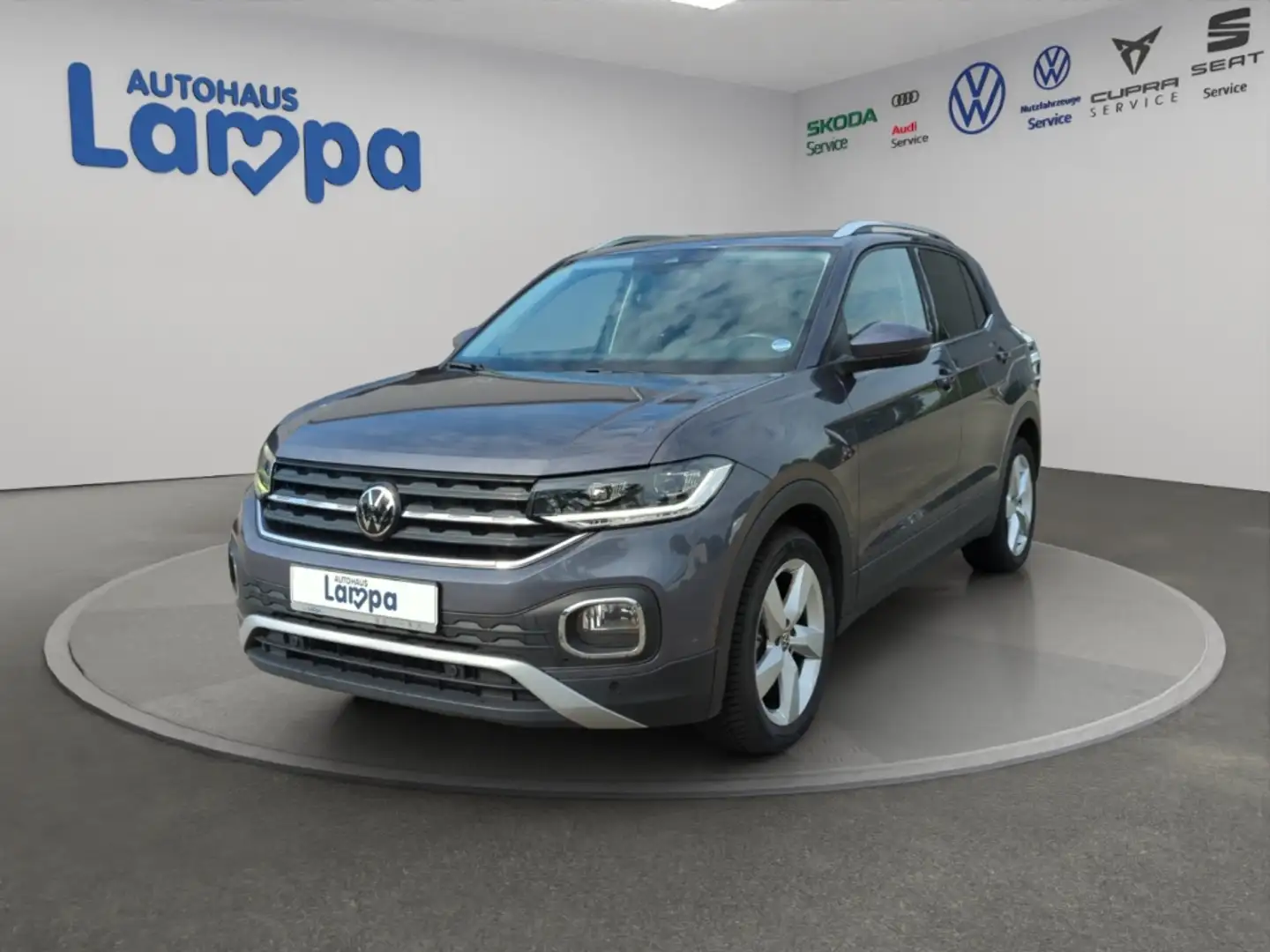 Volkswagen T-Cross Style 1.5 TSI DSG Navi, RFK, ACC, Blind Spot Gris - 2