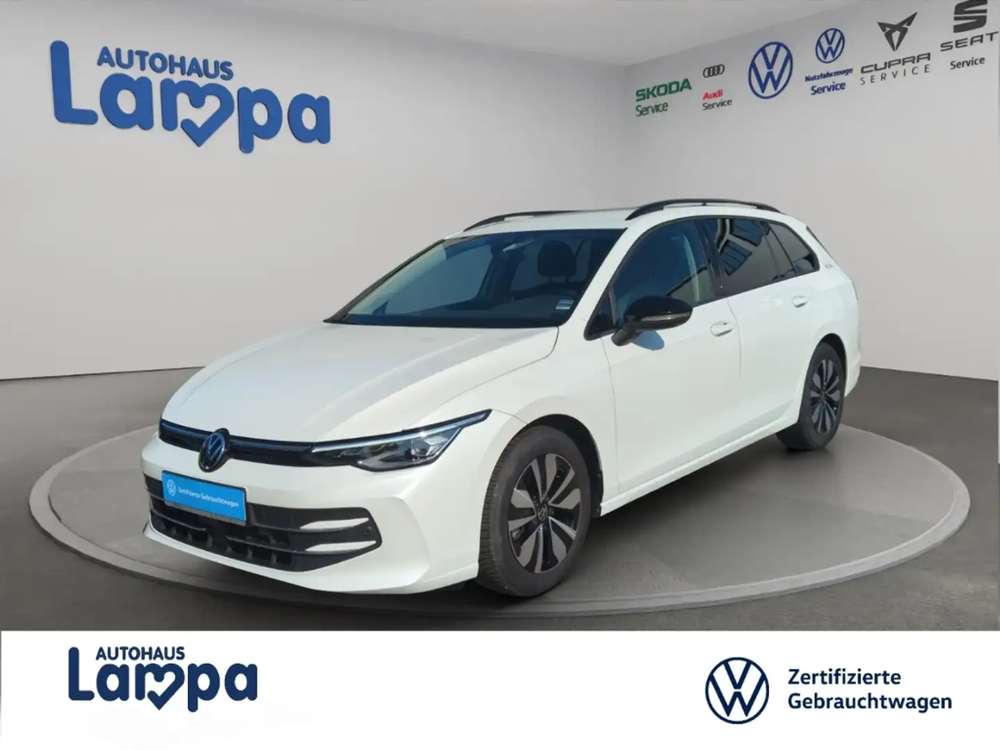 Volkswagen Golf Variant VIII GOAL 1.5 TSI 6-Gang AHK,AreaView,SHZ,ACC,LED Weiß - 1